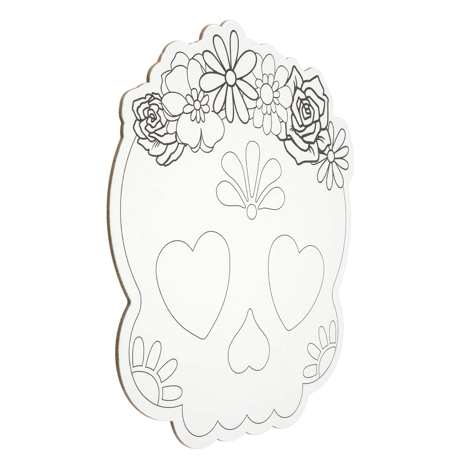 Sugar Skull Shaped Canvases, 2ct. by Creatology&#x2122;