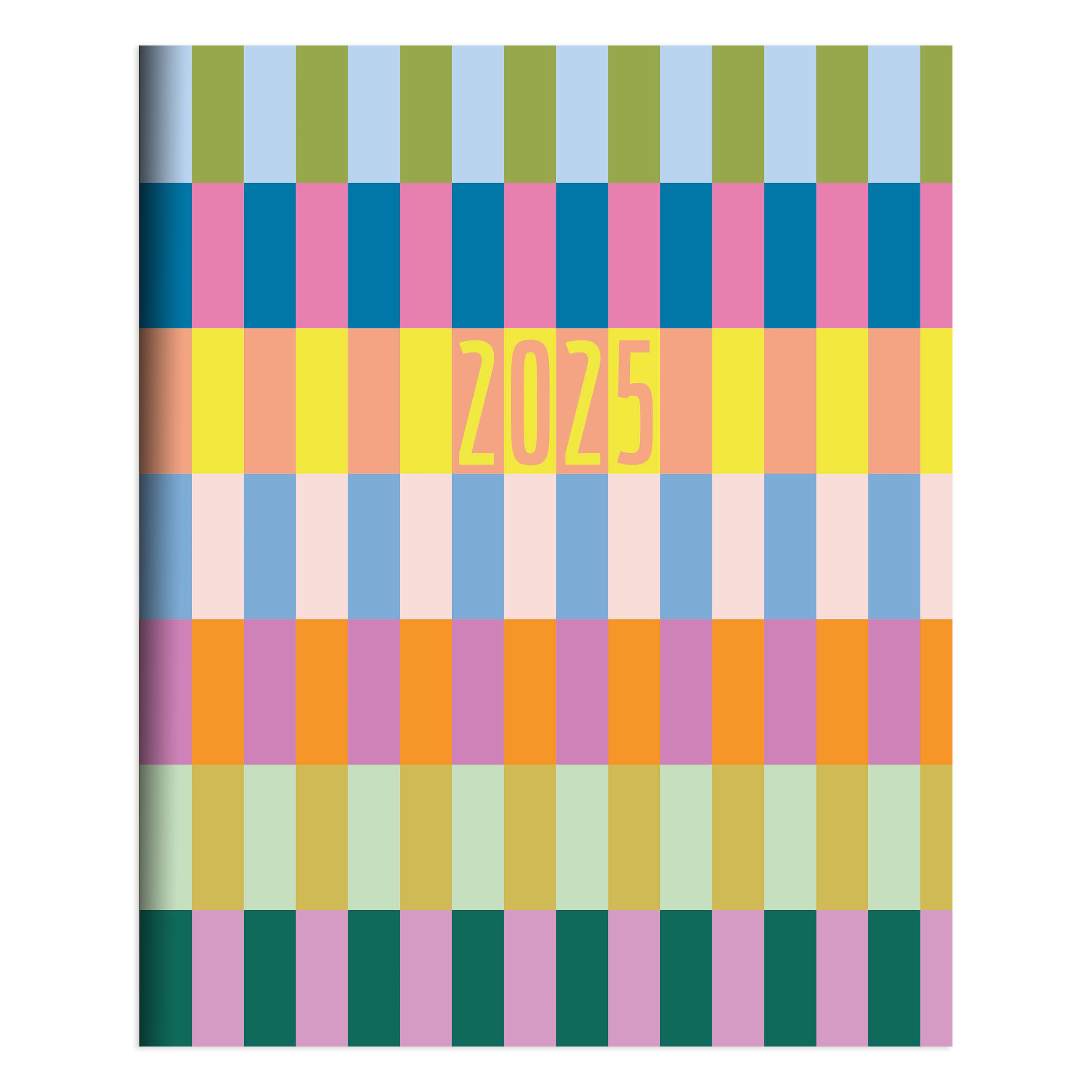 TF Publishing 2025 Color Stacks Medium Monthly Planner
