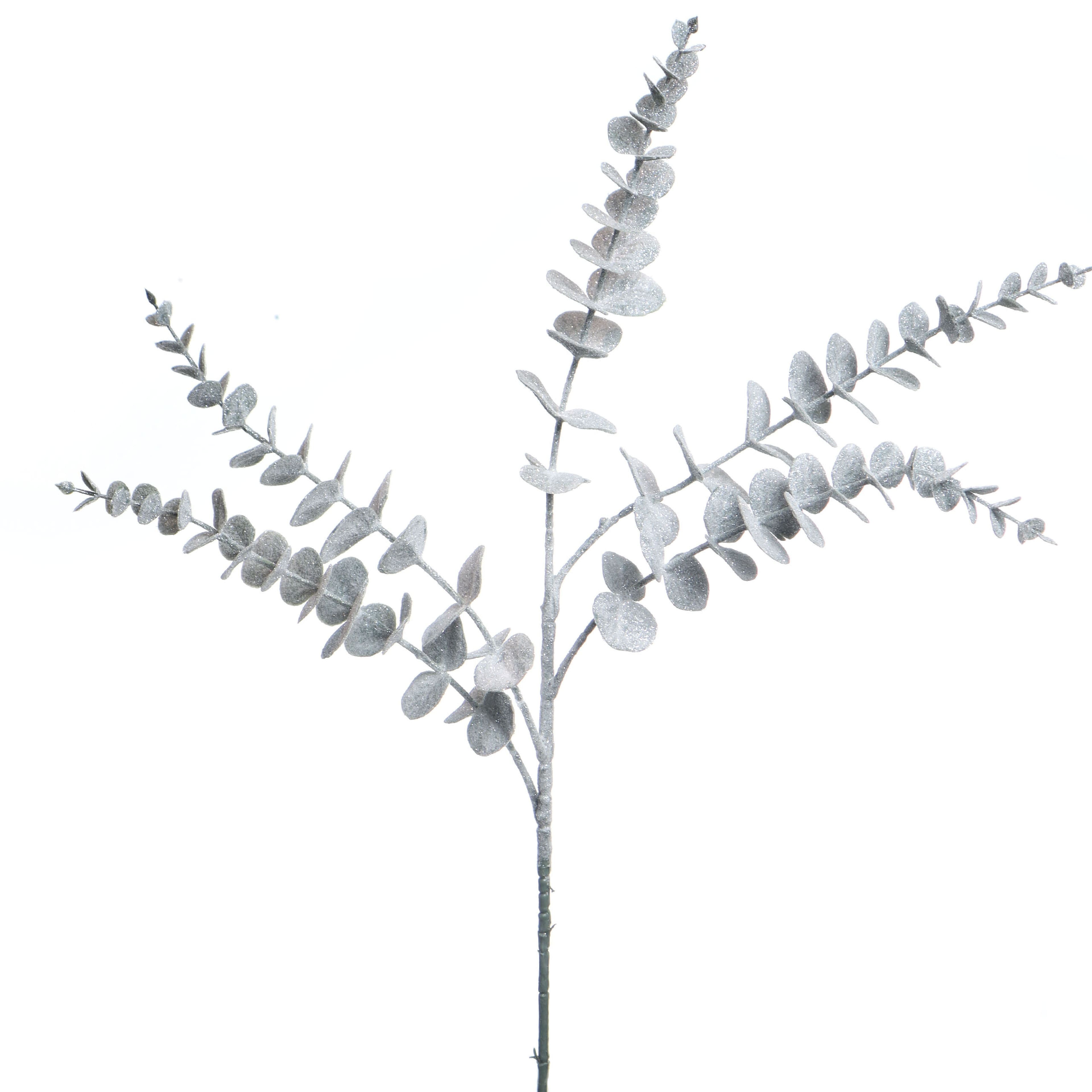 30&#x22; Frosted Glitter Eucalyptus Stem by Ashland&#xAE;