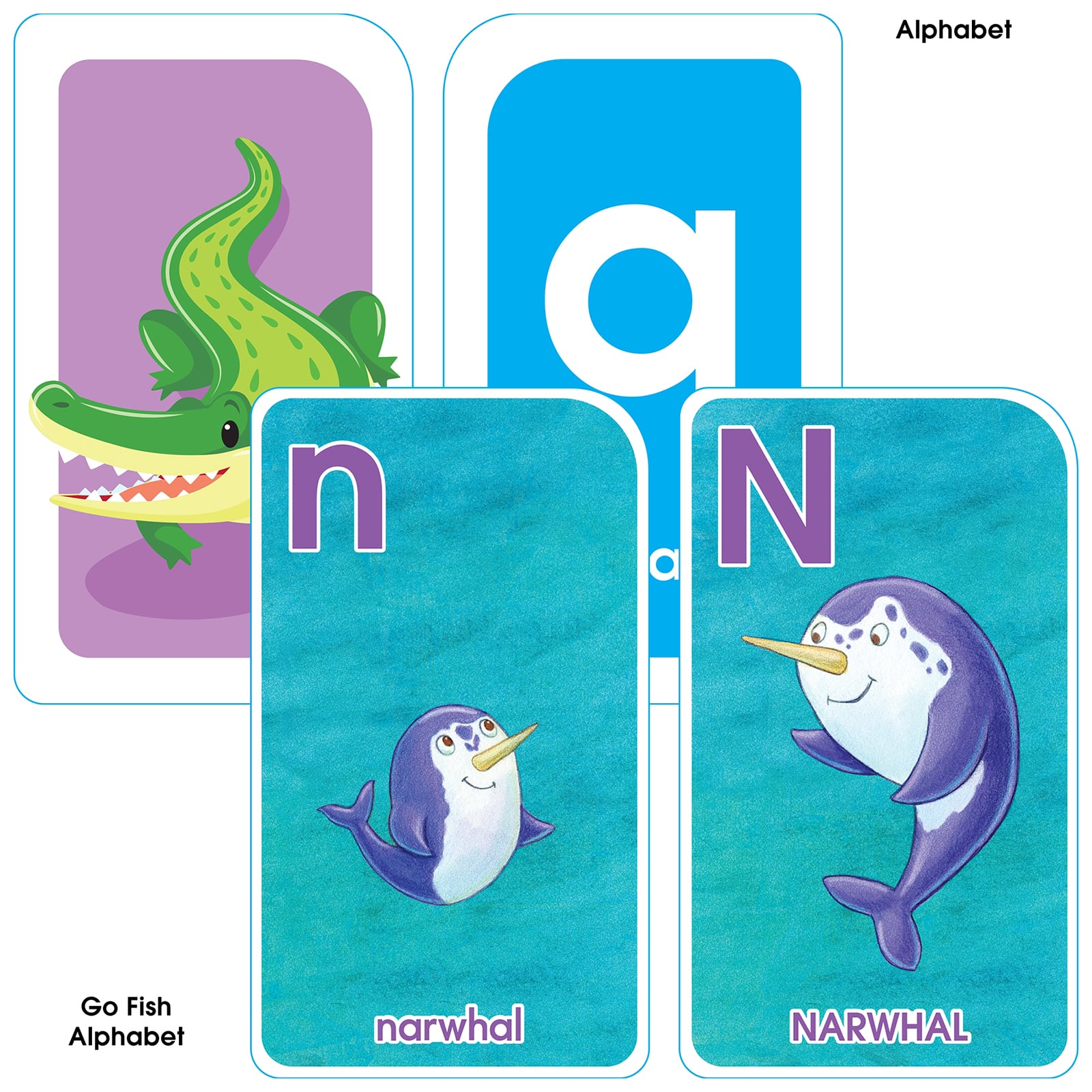 School Zone&#xAE; Alphabet Flash Card, 4 Pack