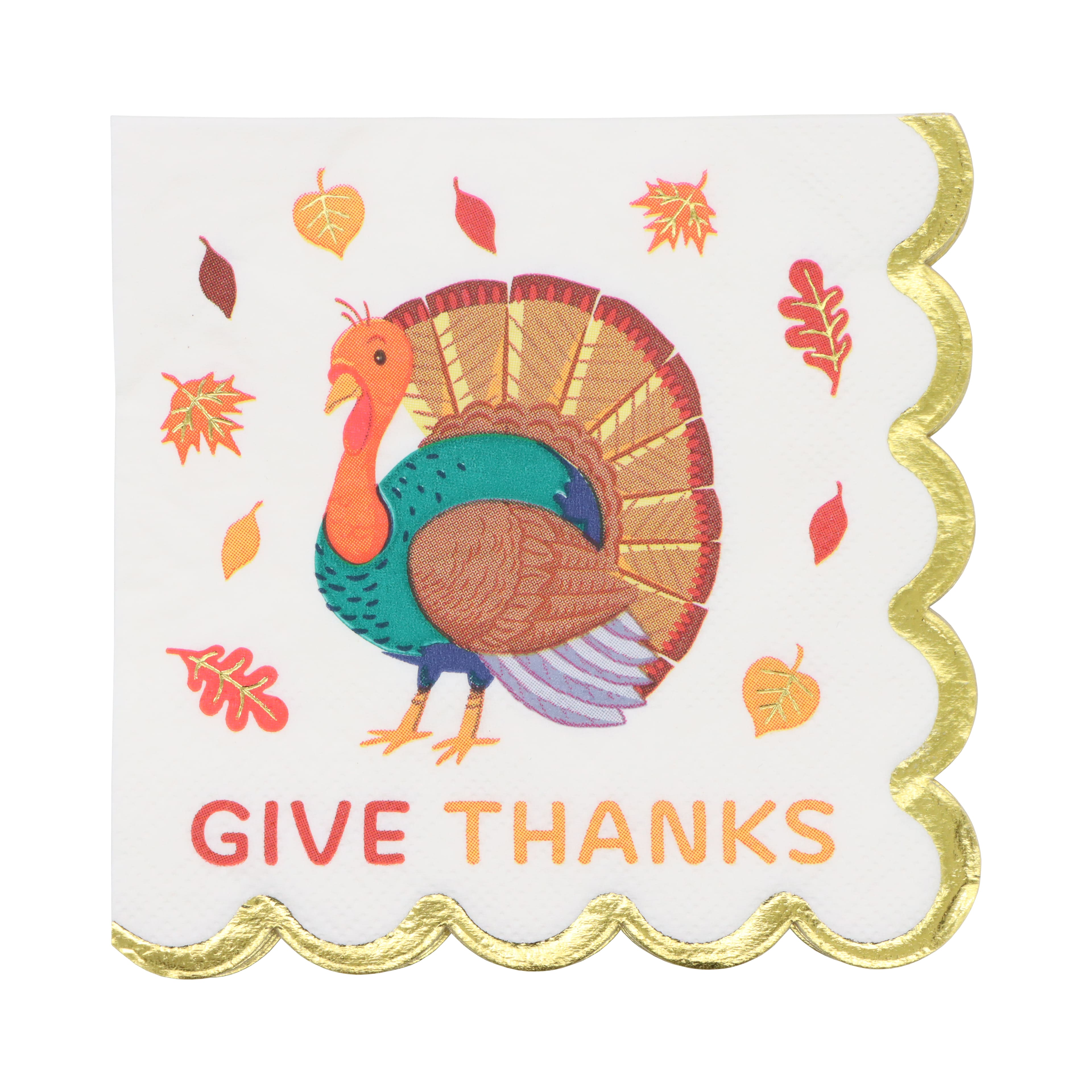 Give Thanks Beverage Napkins, 20ct. by Celebrate It&#x2122;