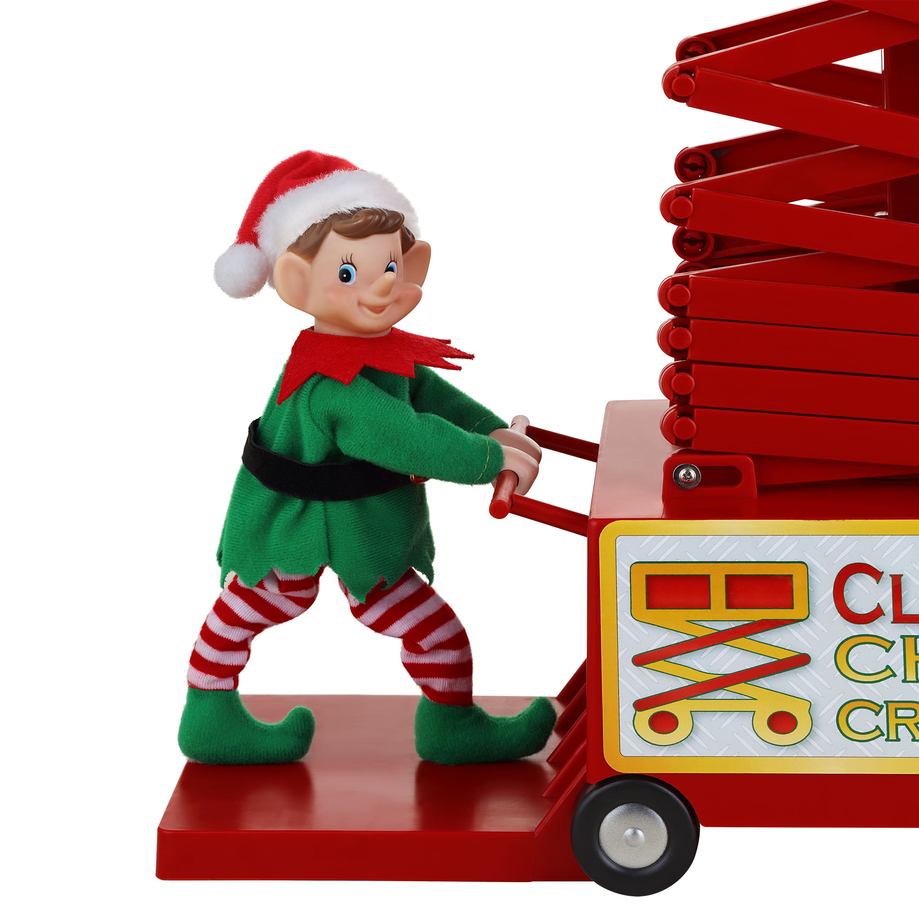 4ft. Animated &#x26; Musical Santa&#x27;s Lift