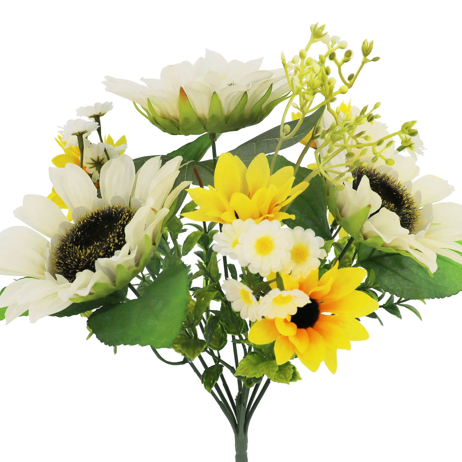 14" Sunflower Mixed Bush by Ashland