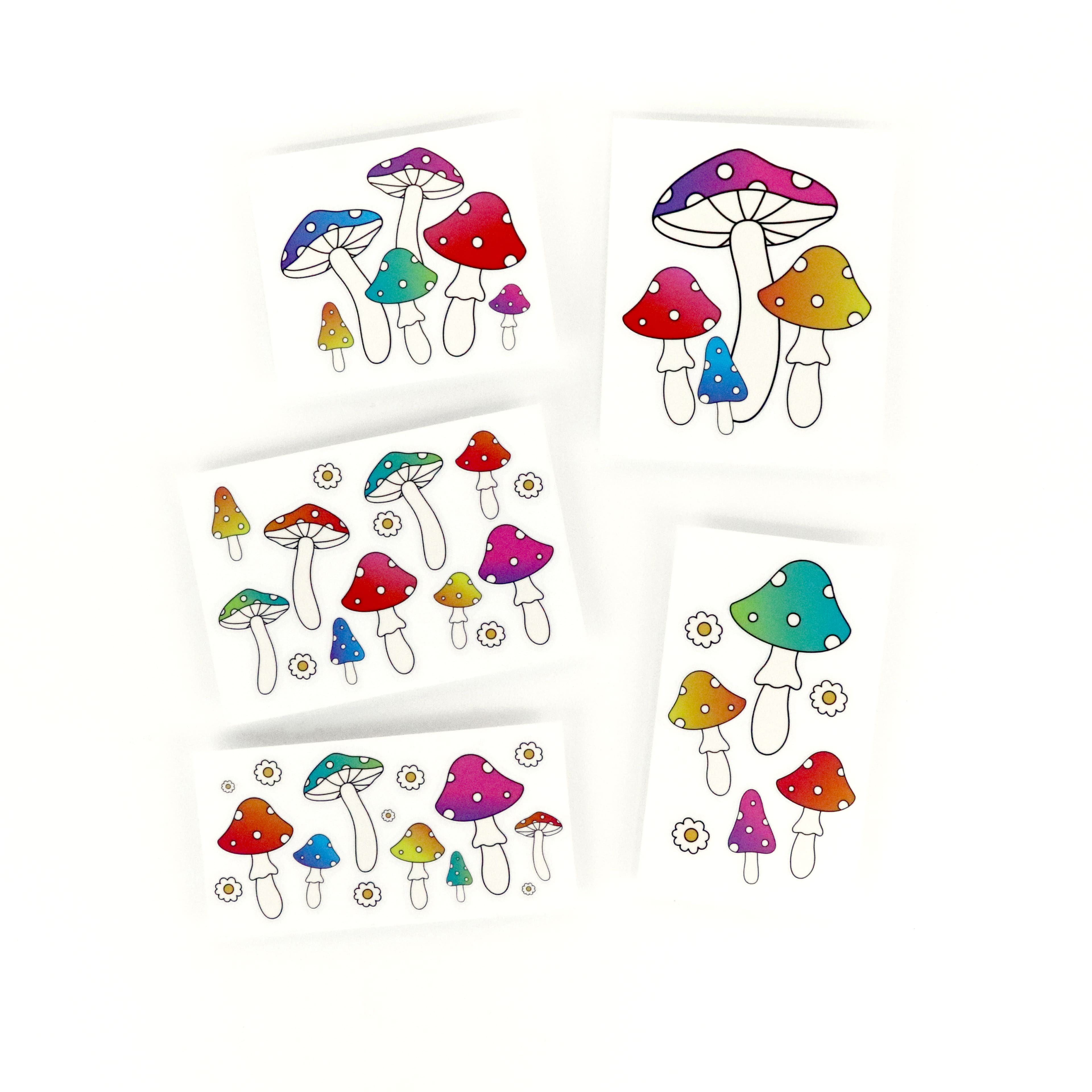 Mushroom Icon Cold Transfer Stickers by Recollections&#x2122;