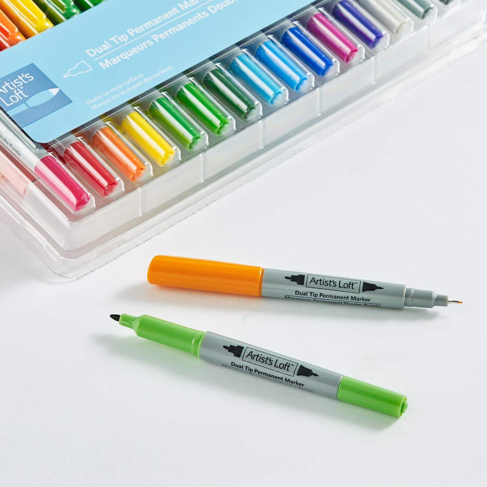 48 Colour Dual Tip Permanent Markers by Artist's Loft™
