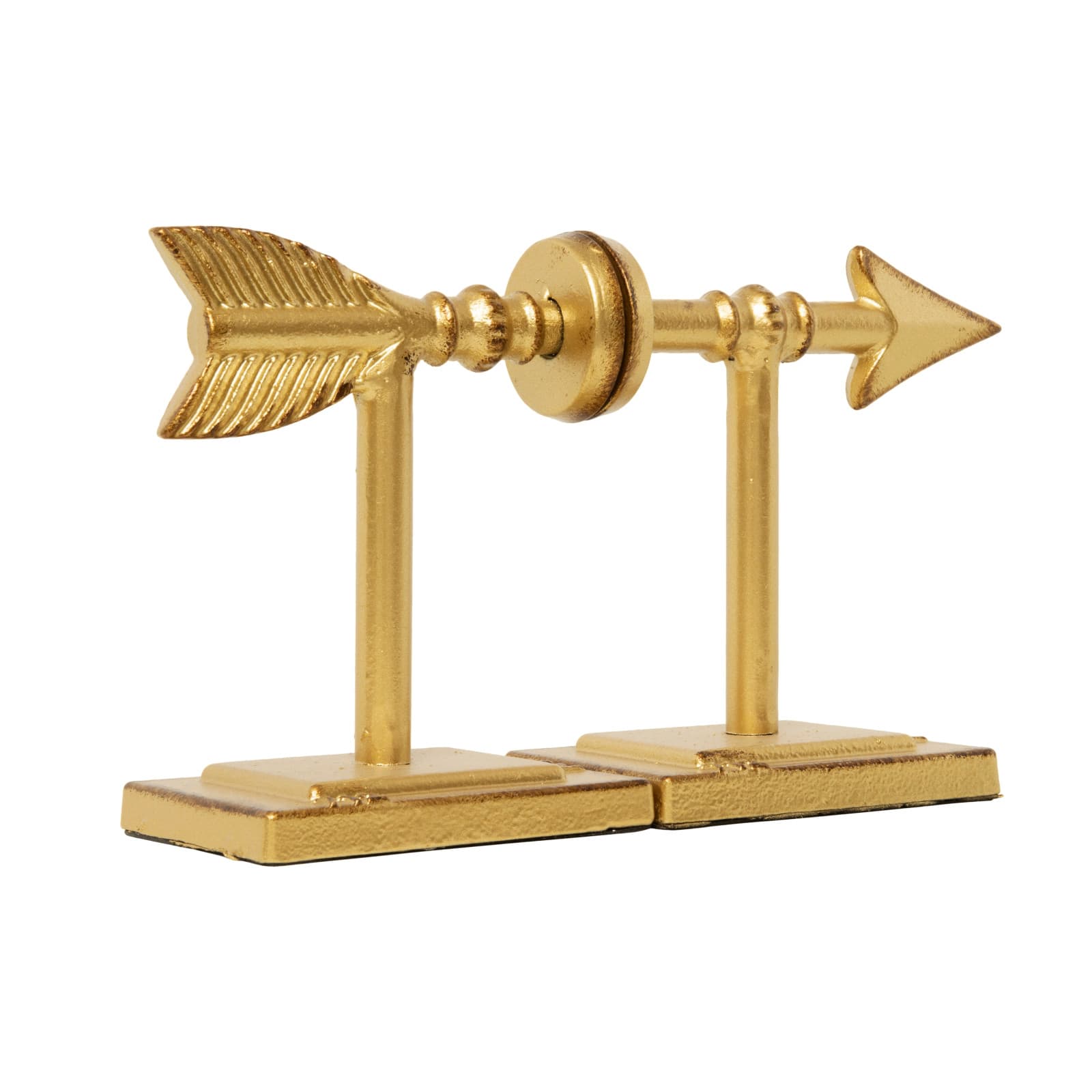 Hello Honey® Gold Arrow Bookends Set