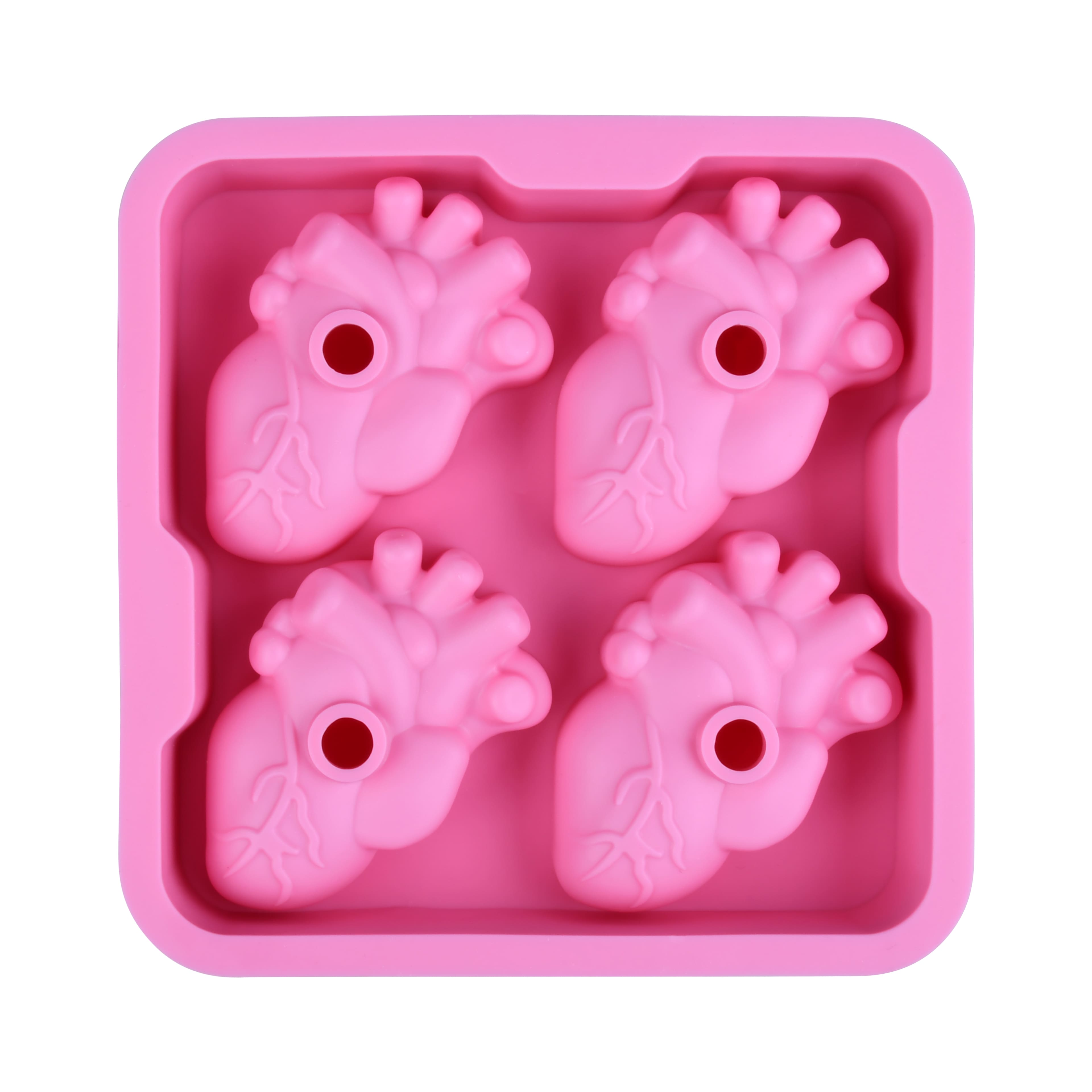 Heart 3D Silicone Ice Mold by Makery&#x2122;