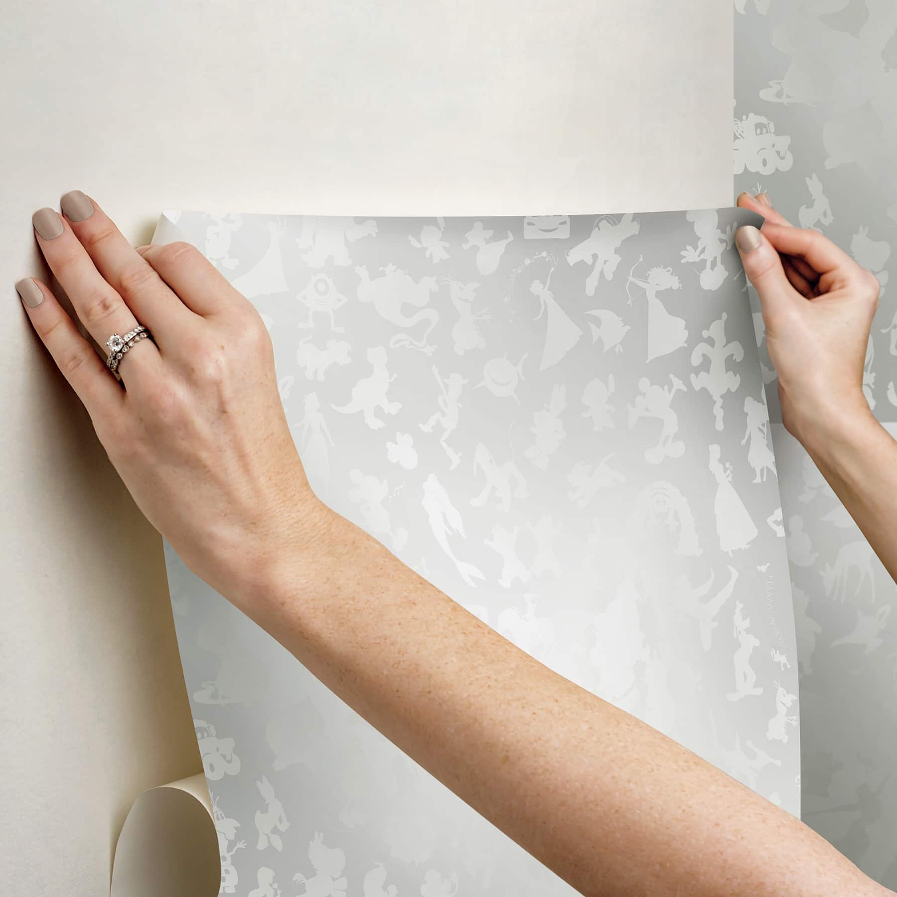 RoomMates Disney&#xA0;100th&#xA0;Anniversary Characters Pearl Peel &#x26; Stick Wallpaper