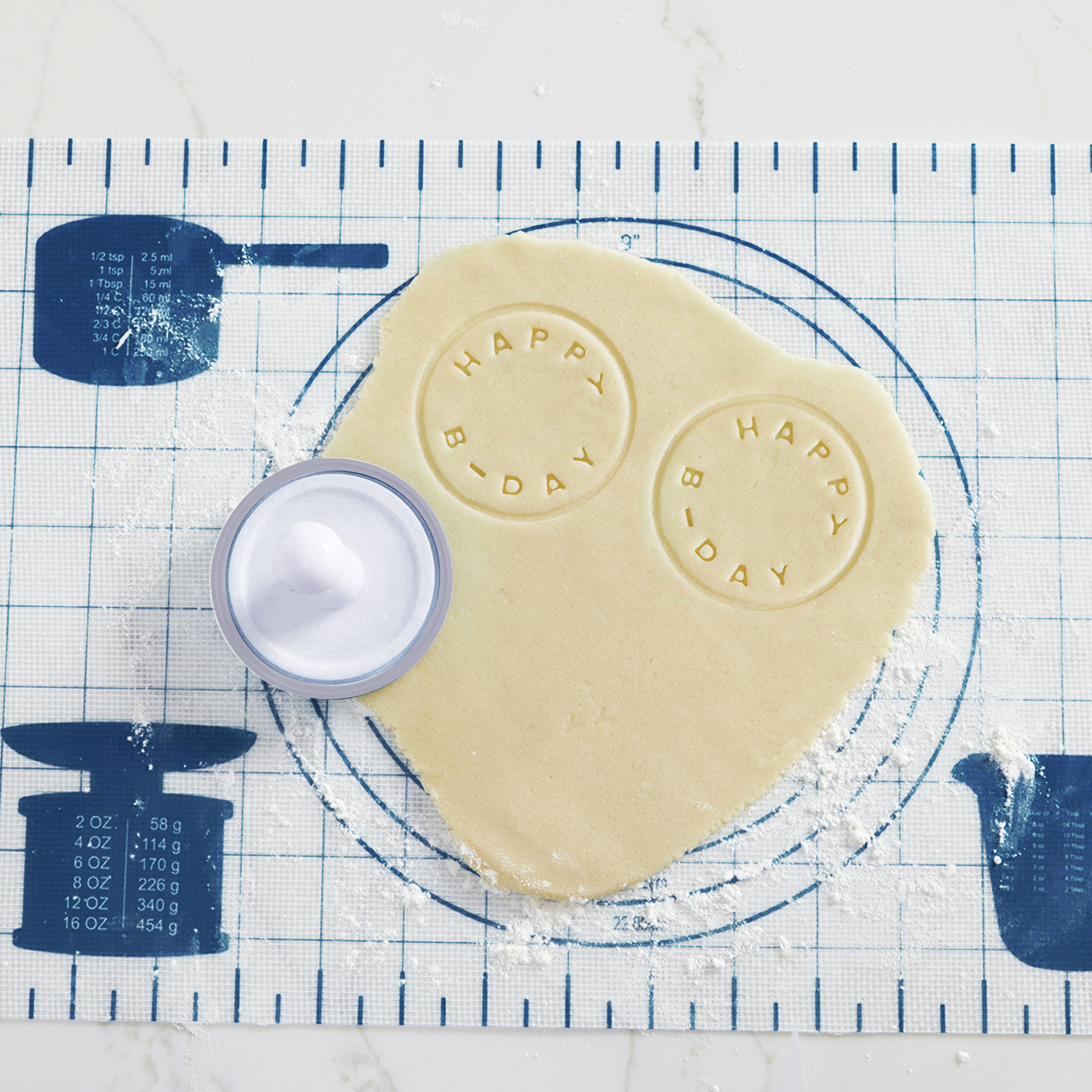 Alphabet & Number Cookie Embosser Kit by Makery™