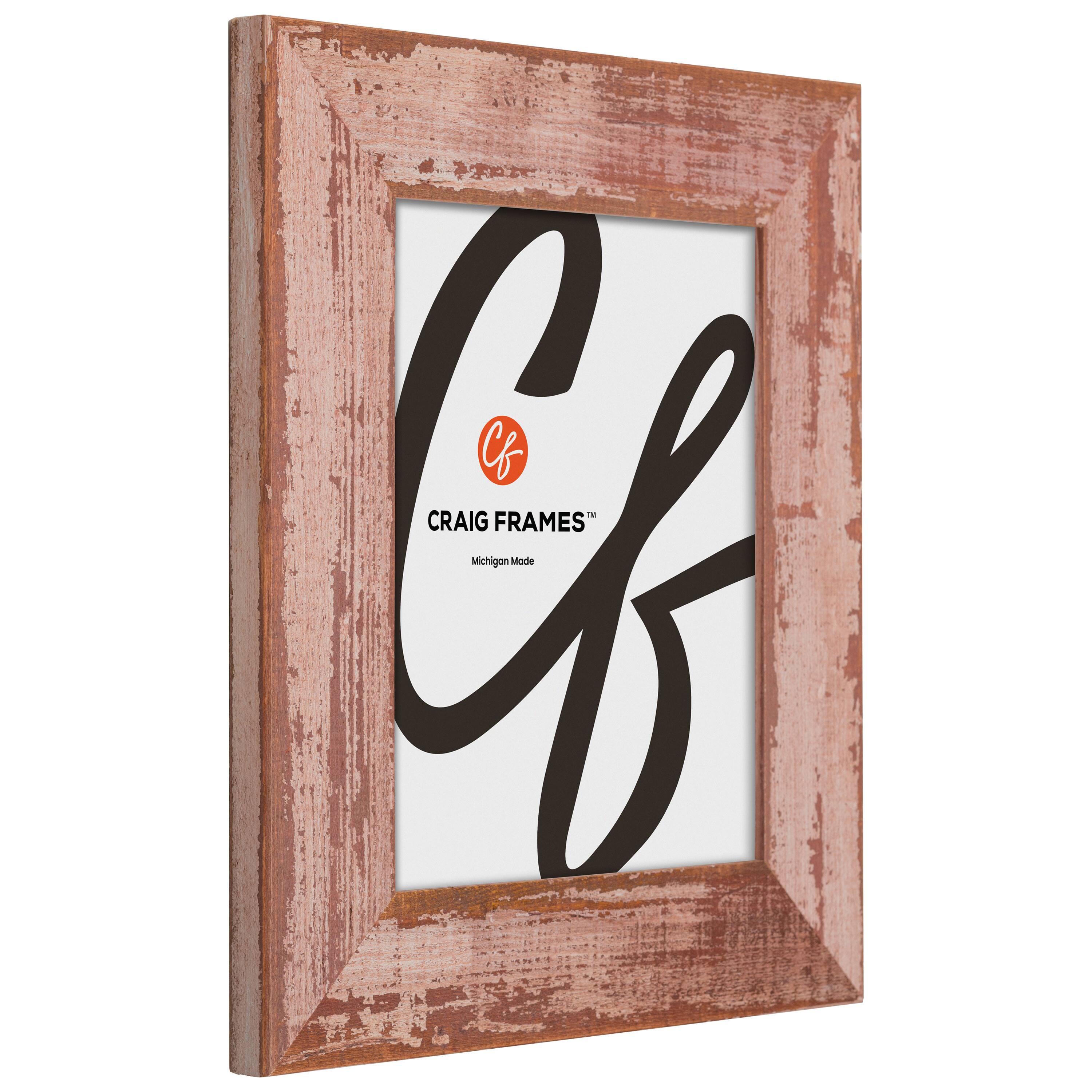 Craig Frames Hatteras XL Brushed Rose Picture Frame