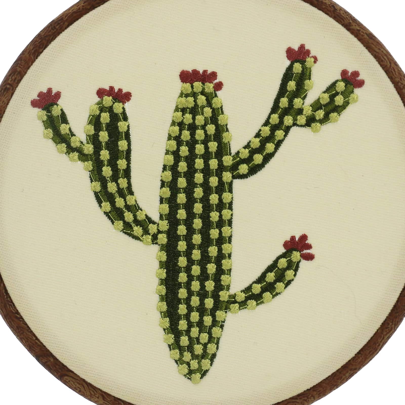 Cactus Embroidery Hoop Wall D&#xE9;cor by Ashland&#xAE;
