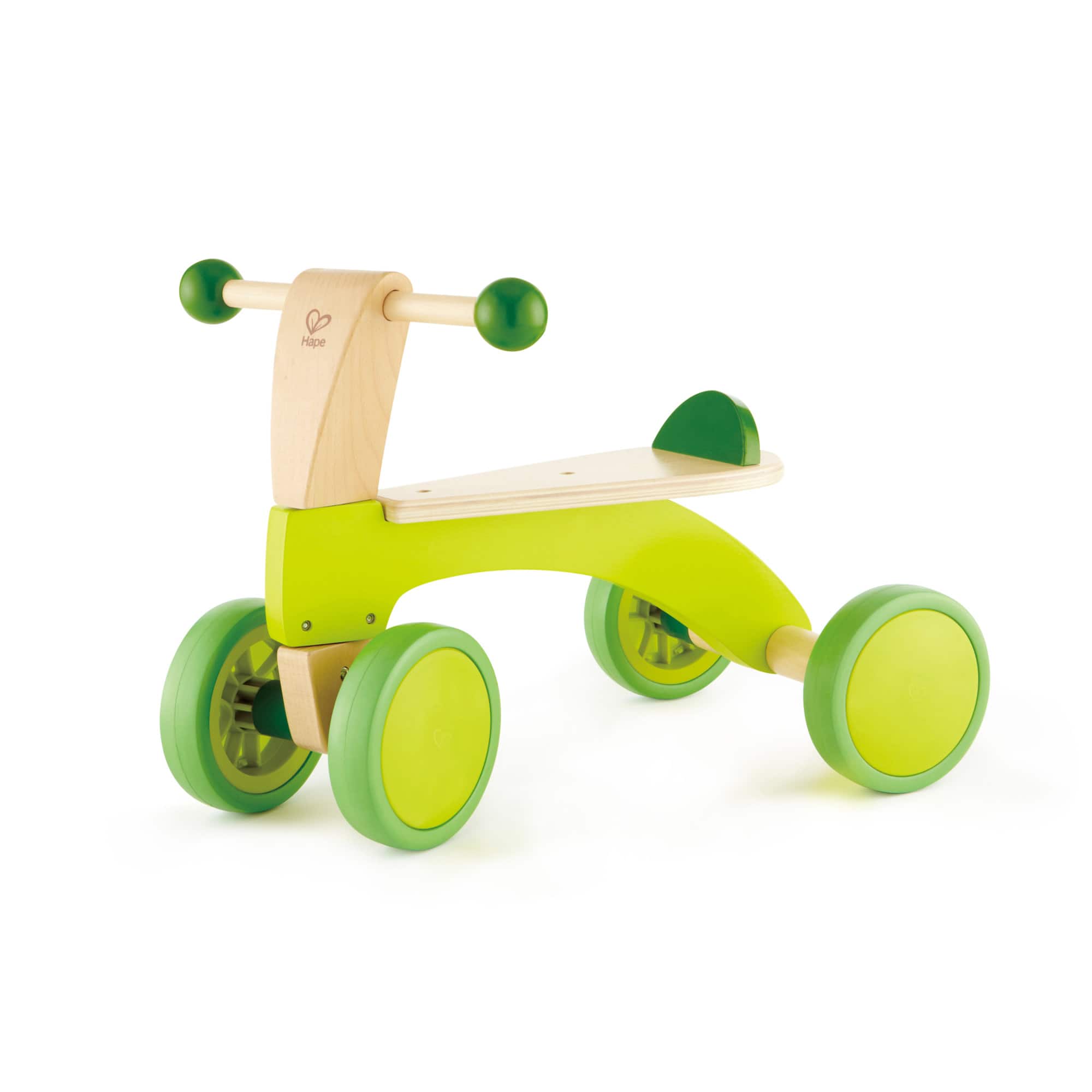 Hape Scoot Around Bright Green Ride-On Wood Bike