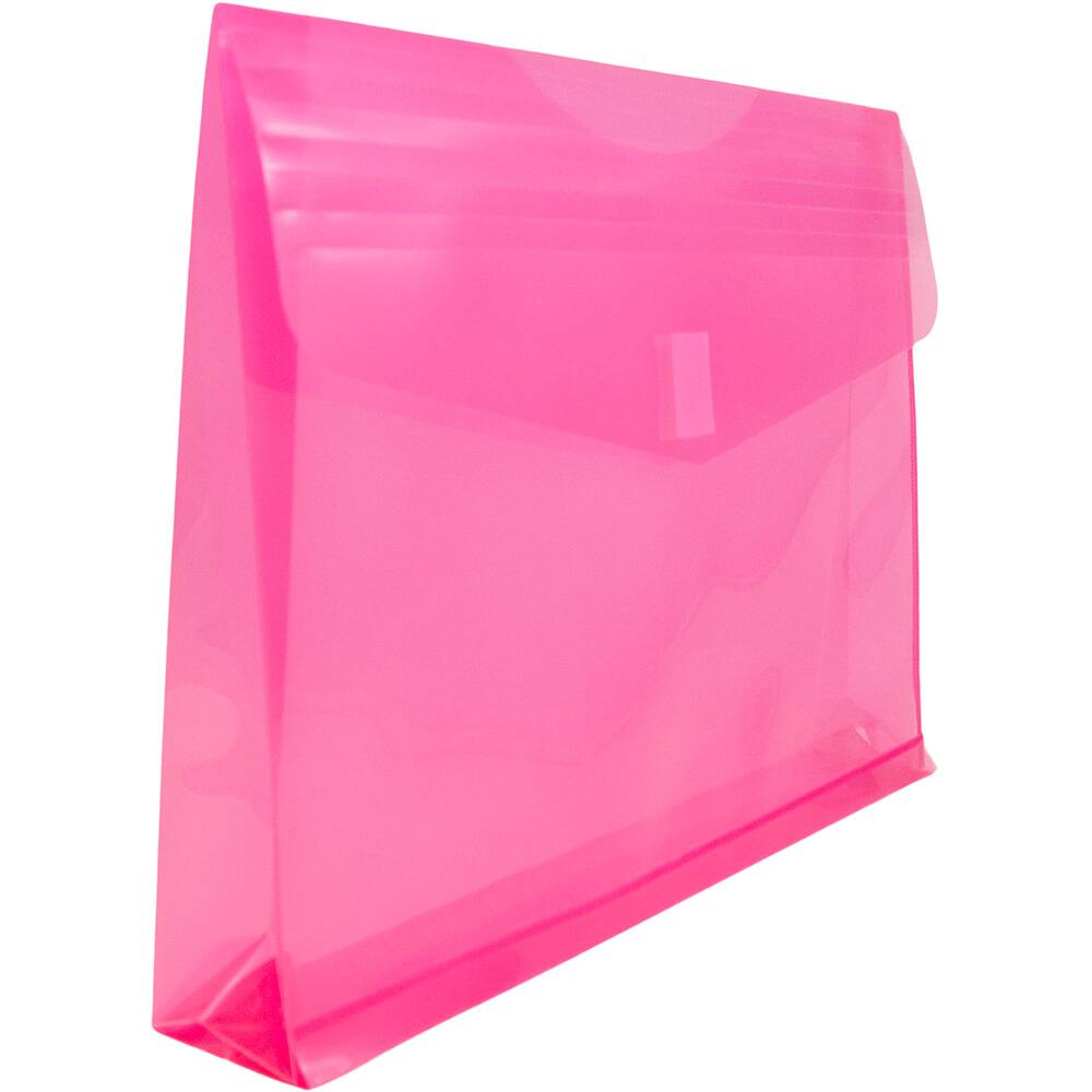 JAM Paper 9.75" x 13" Plastic Hook & Loop Closure Envelopes, 12ct.
