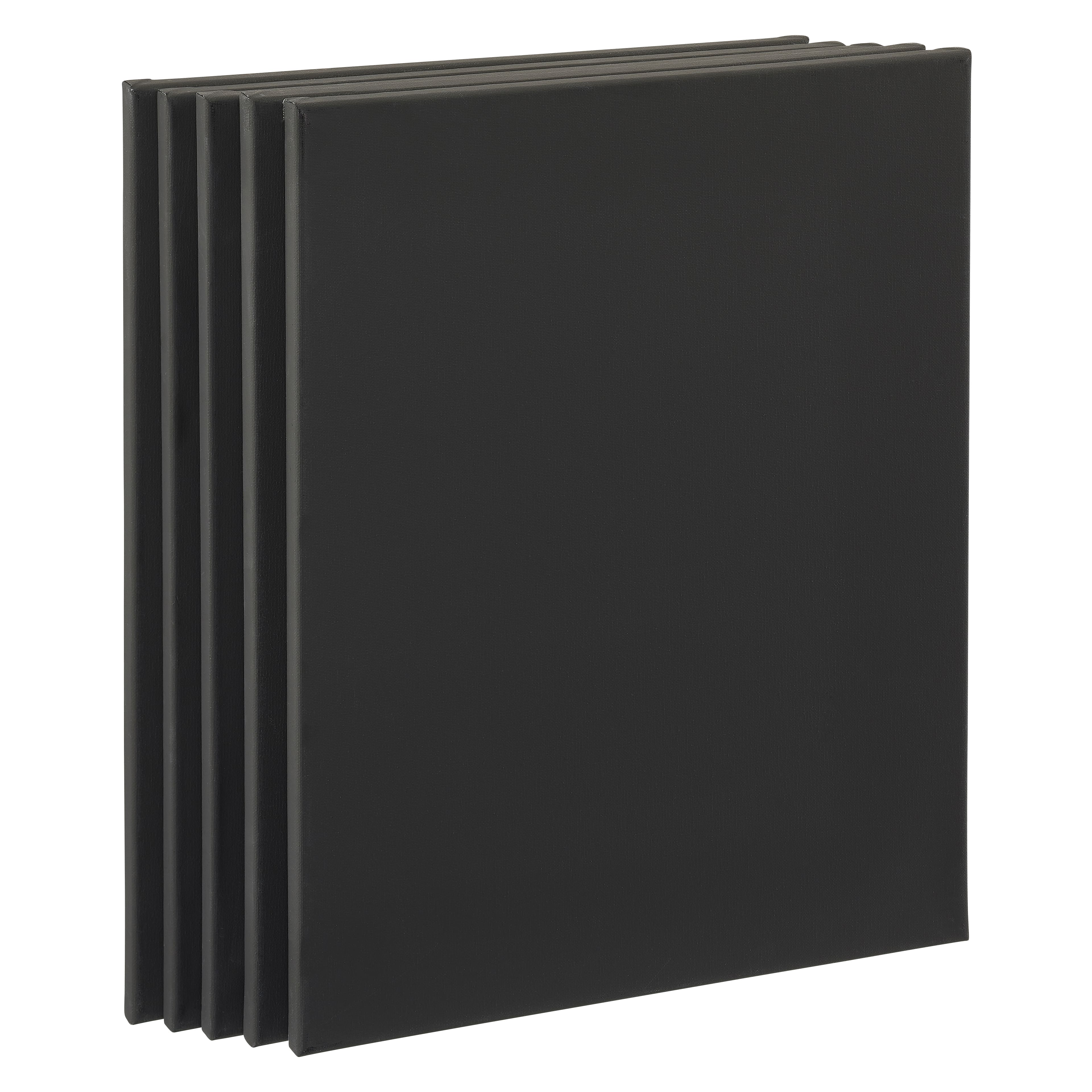 5 Pack Black Canvas Super Value Pack by Artist&#x27;s Loft&#xAE; Necessities&#x2122;