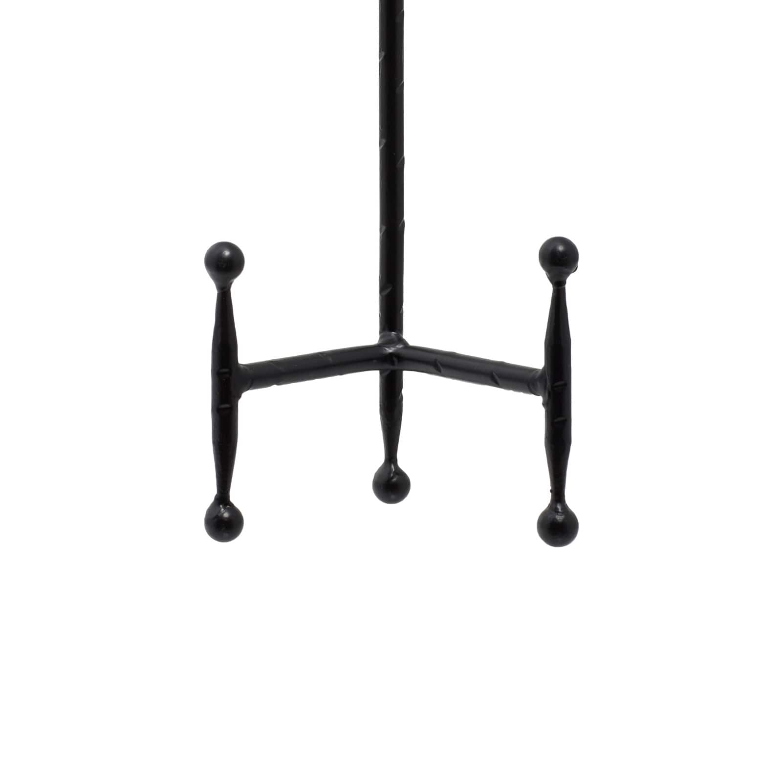 Set of 3" Black Metal Modern Easel, 12", 10", 8"