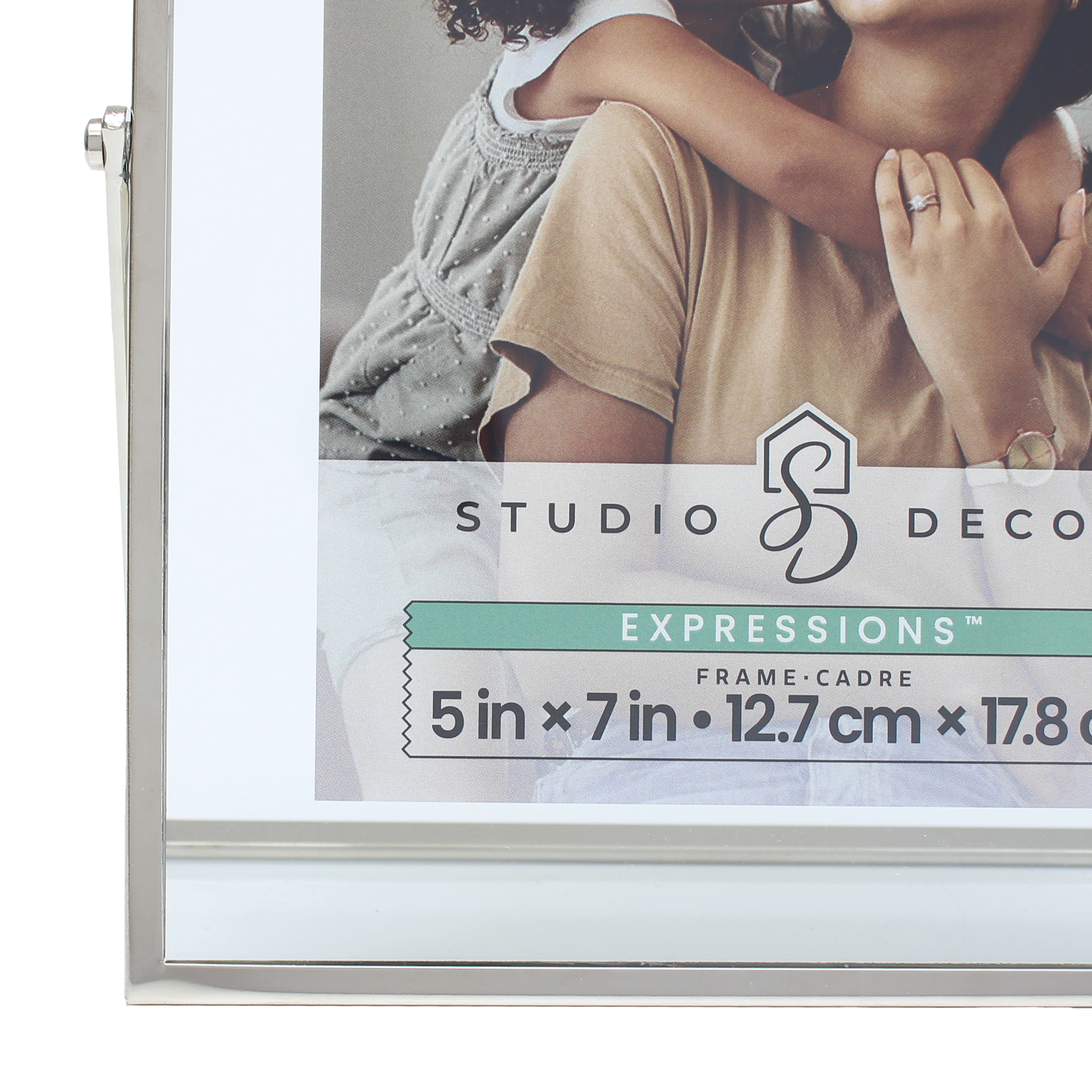 Expressions&#x2122; Silver Metal Tabletop Float Frame by Studio D&#xE9;cor&#xAE;