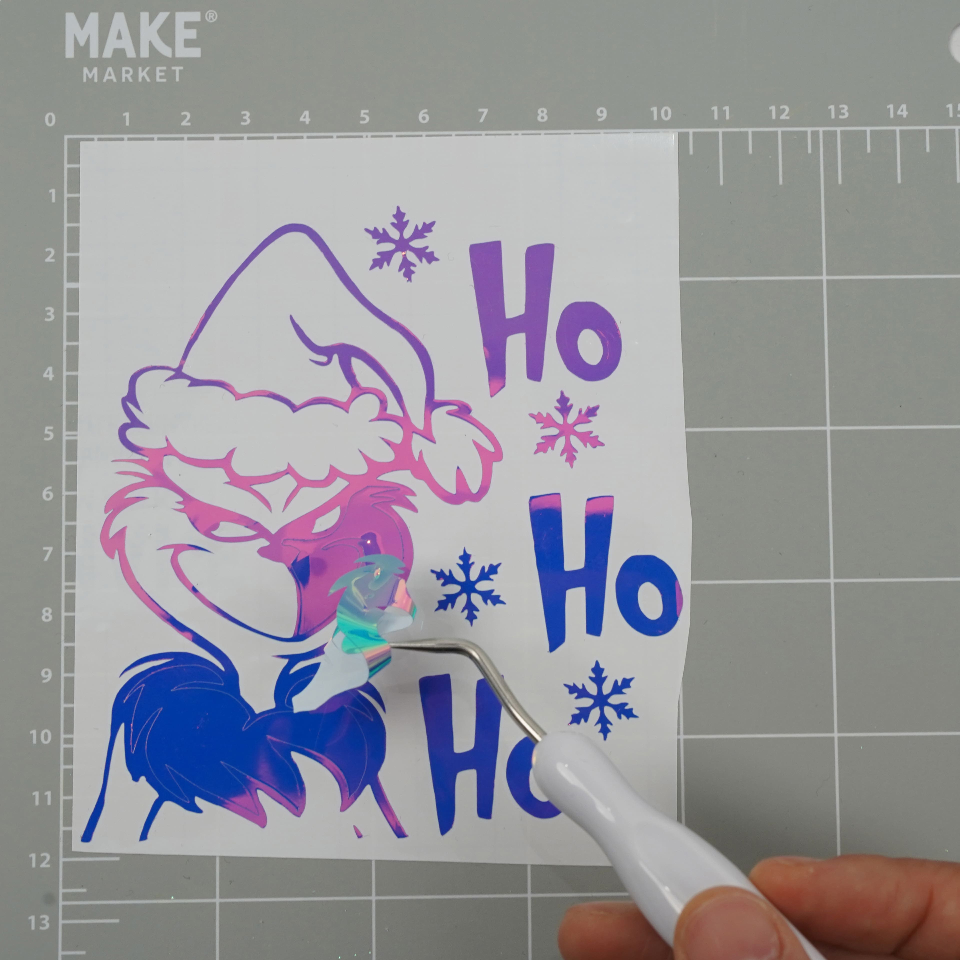 Holographic Lunar Permanent Vinyl by Make Market&#xAE;
