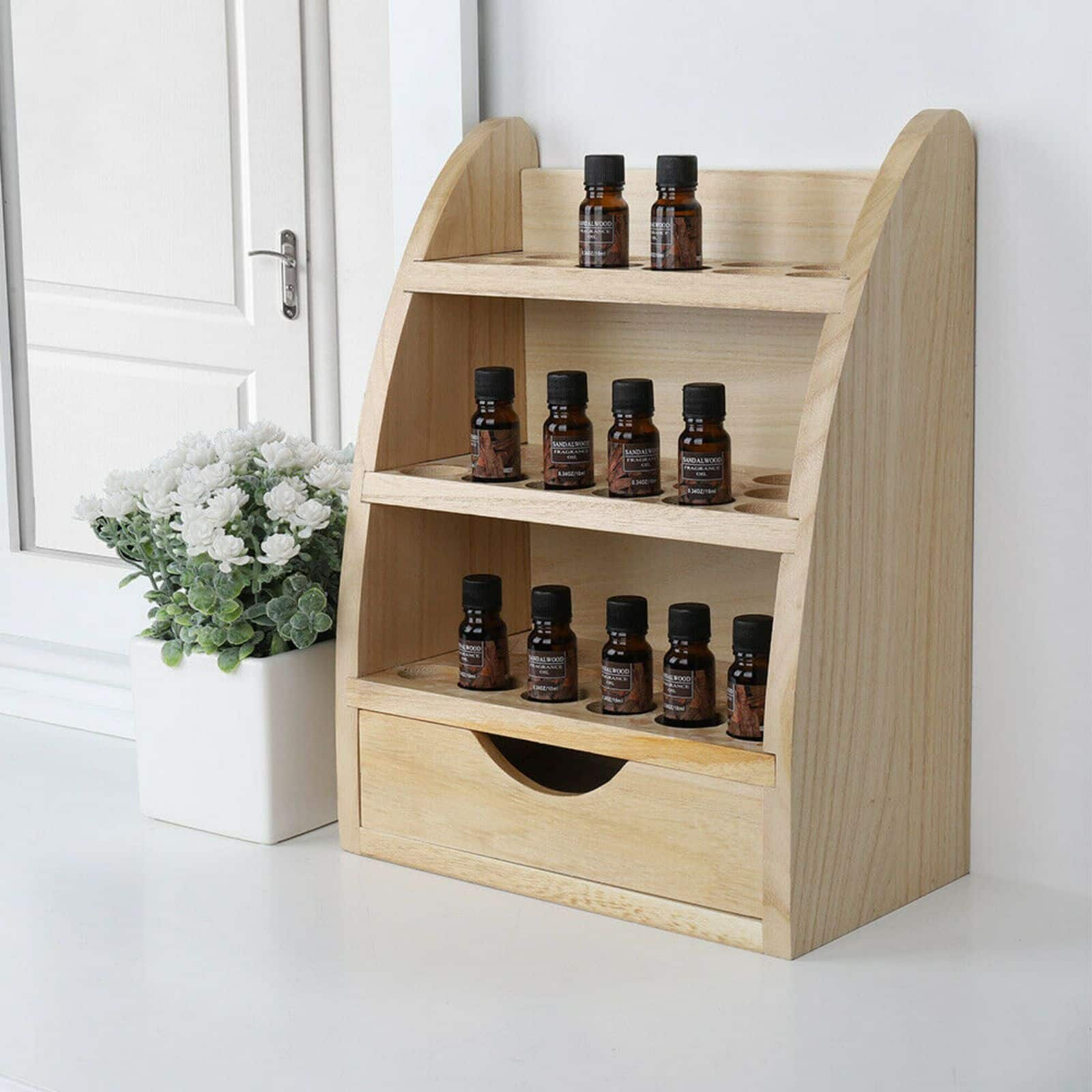 NEX&#x2122; 15&#x22; Essential Oils 45-Slot Storage Rack