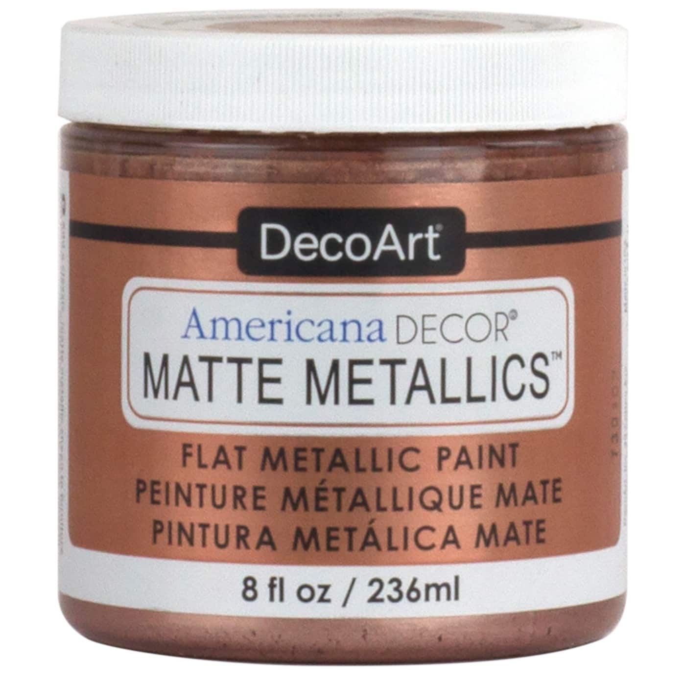 DecoArt® Americana Decor® Matte Metallics™ Paint, 8oz.