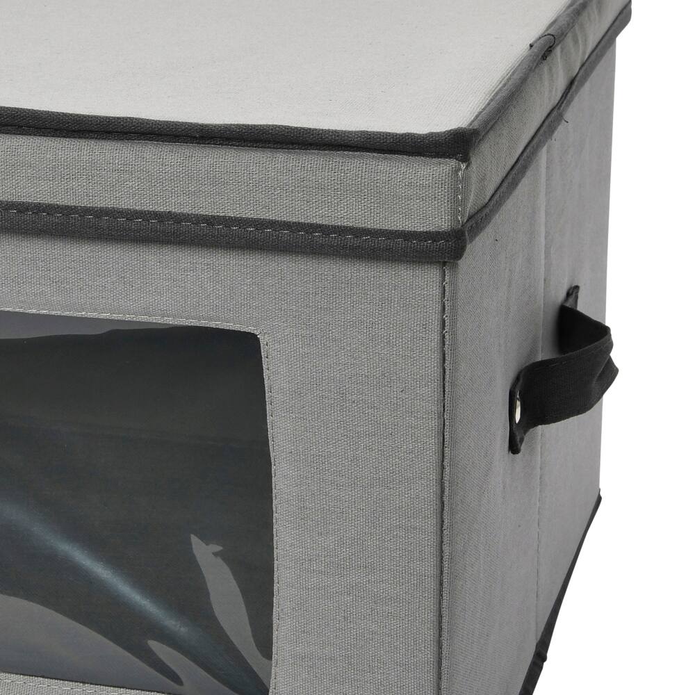 Household Essentials Canvas Serveware Storage Box