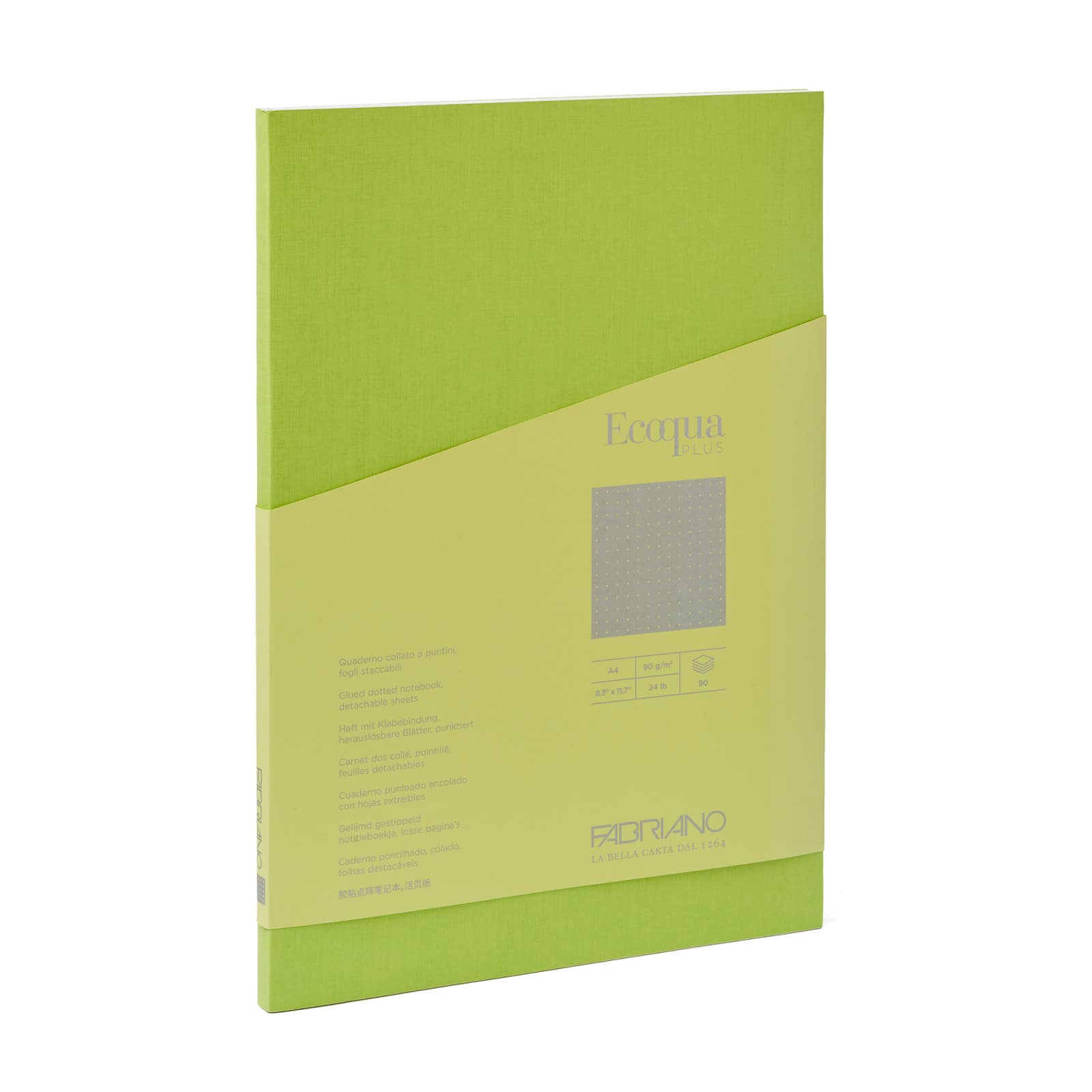 Fabriano&#xAE; Ecoqua Plus Dotted A4 Glue-Bound Notebook