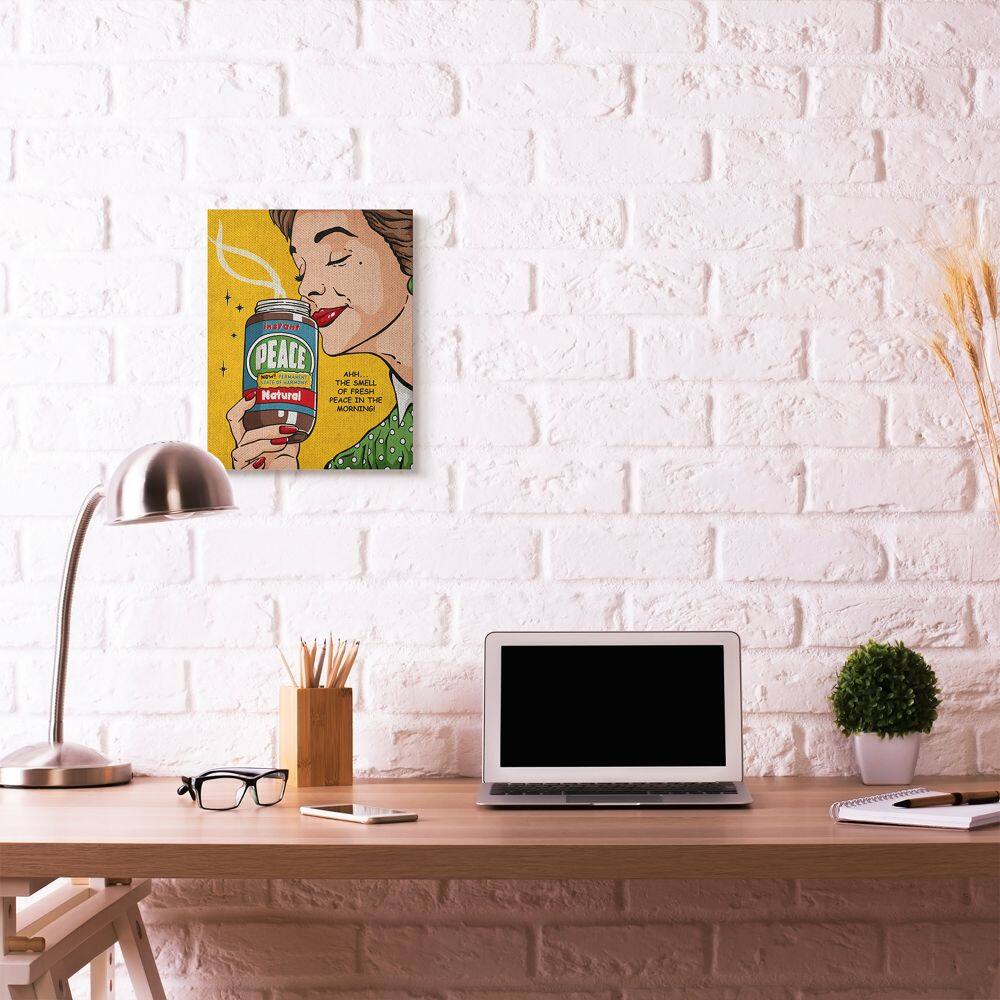 Stupell Industries Instant Peace Canvas Wall Art