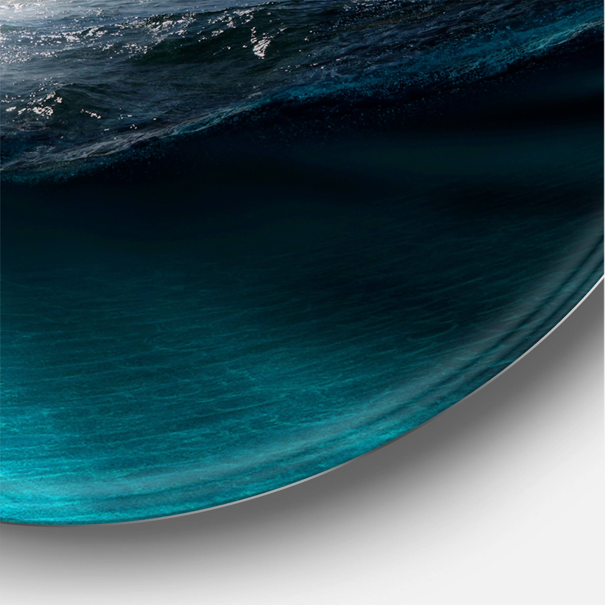 Designart - Fishing Boat Under Tropical Full Moon