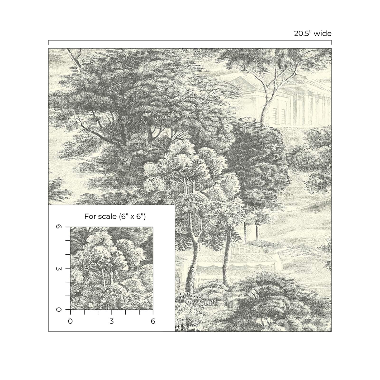 Surface Style Yorkshire Dales Peel &#x26; Stick Wallpaper