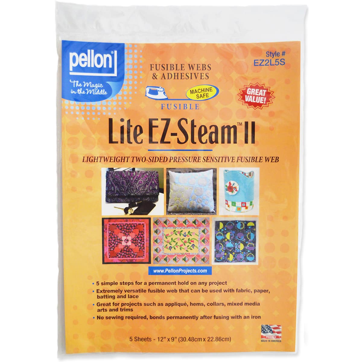Pellon® EZ-Steam® II Lite, 5ct.
