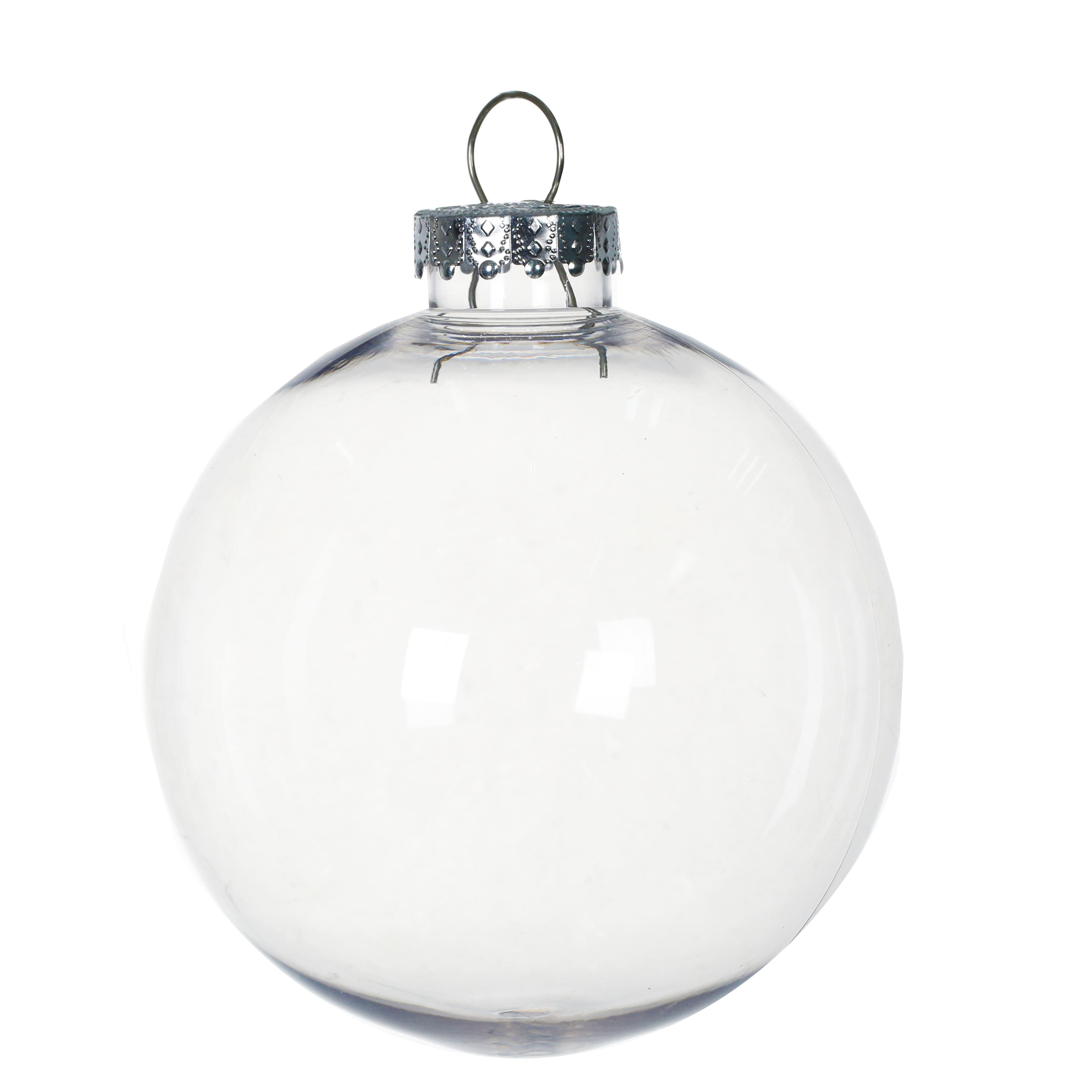 5&#x22; DIY Plastic Ball Ornament by Make Market&#xAE;