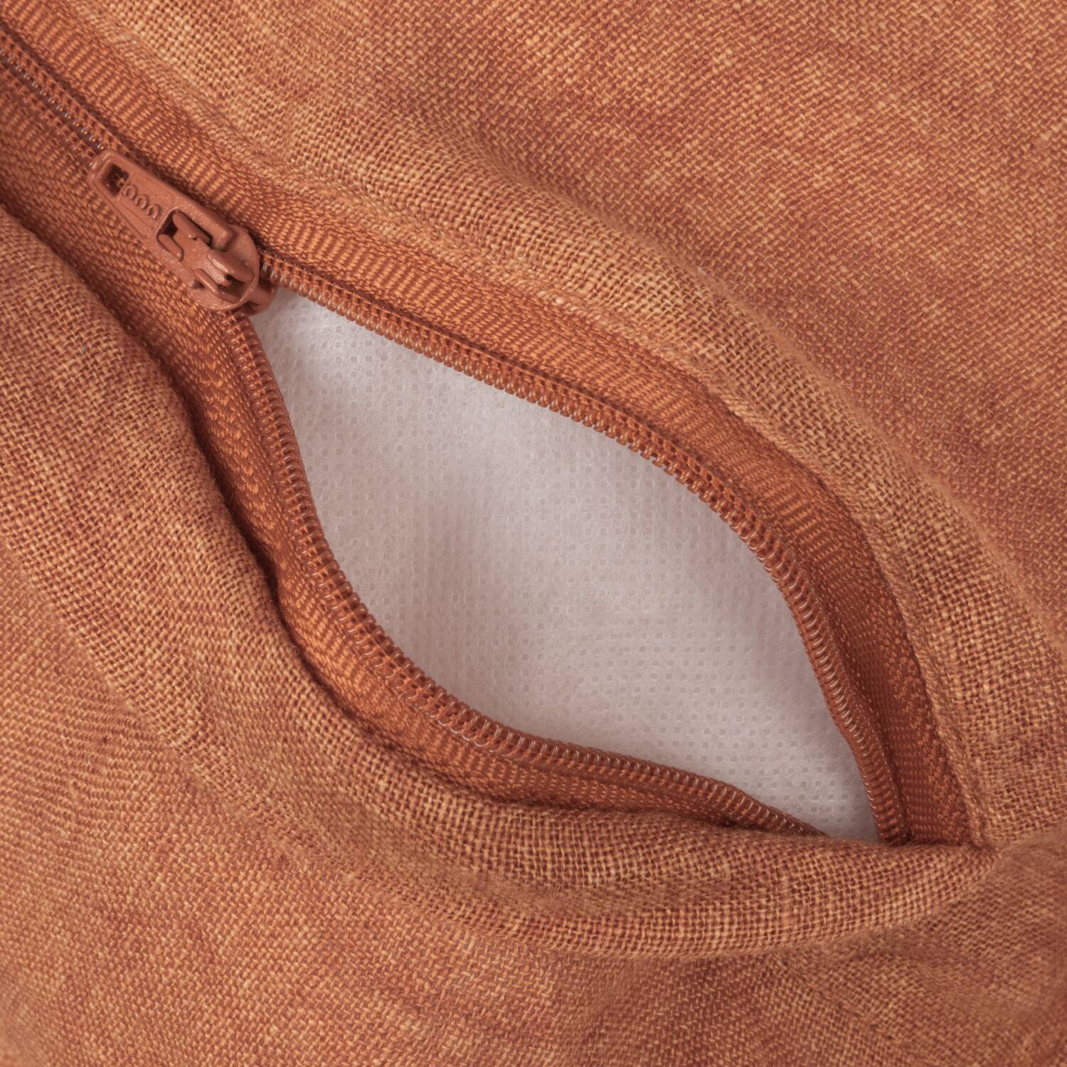 Hello Honey® Stonewashed Linen Pillow with Fringe