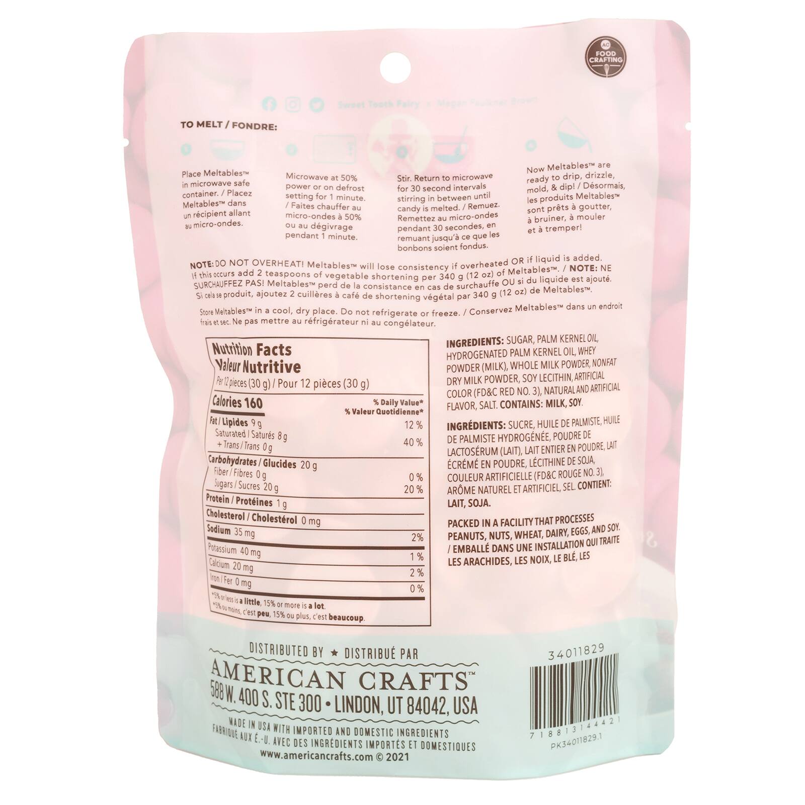 Sweet tooth fairy flavored meltables easter baking michaels