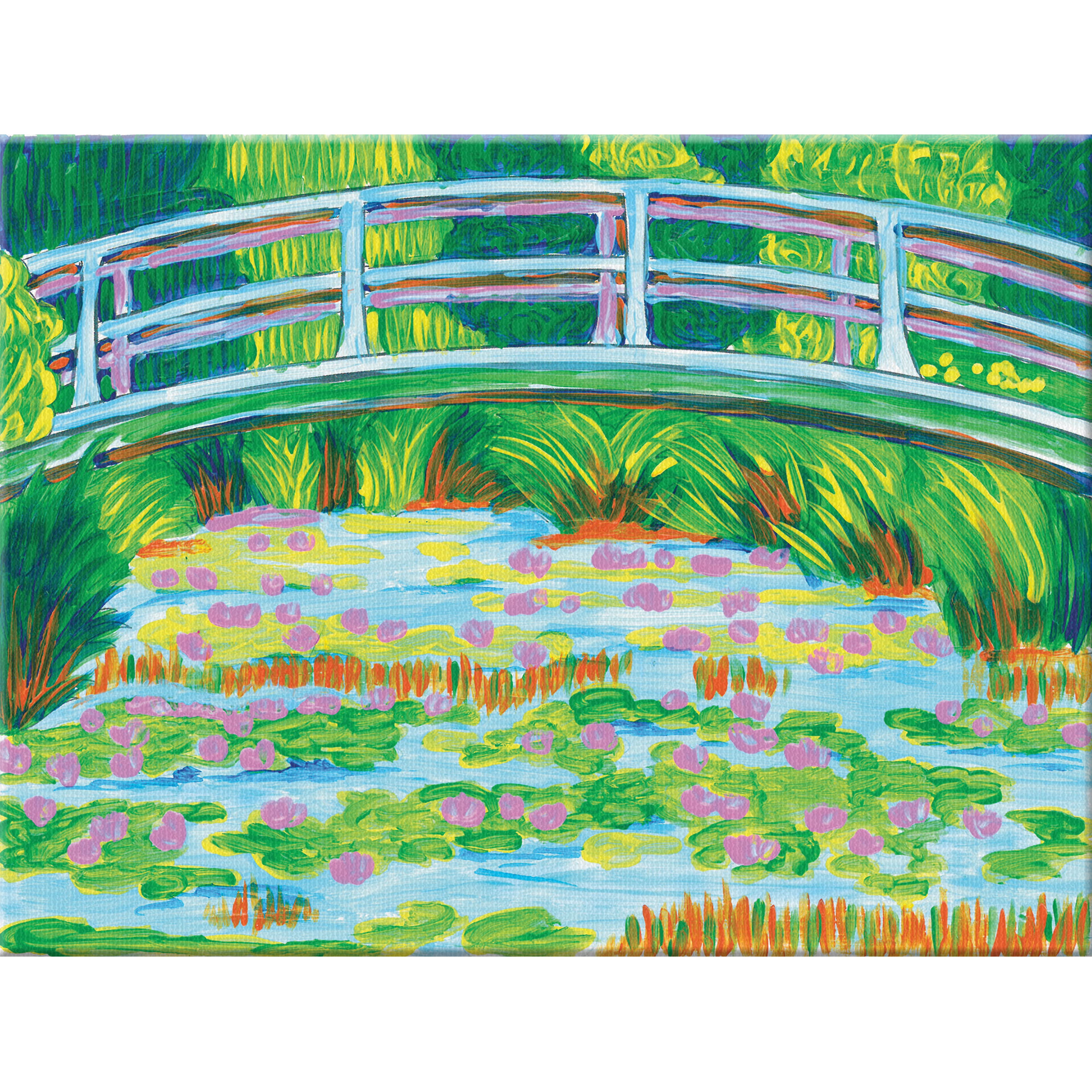 Faber-Castell Paint by Number Museum Series, The Japanese Footbridge