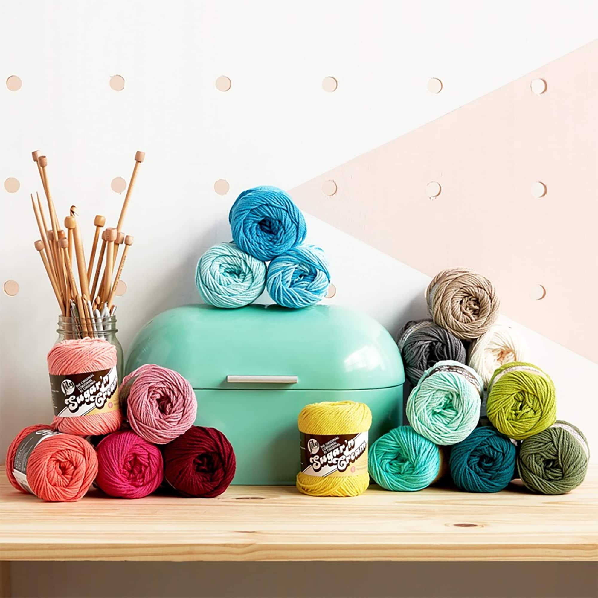 Lily® Sugar 'n Cream® Solid Yarn