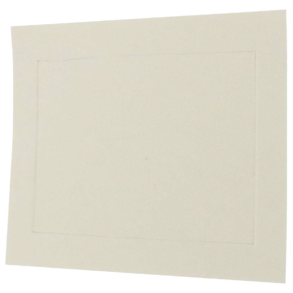 JAM Paper 3.5" x 4.875" Ivory Panel Blank Flat Note Cards