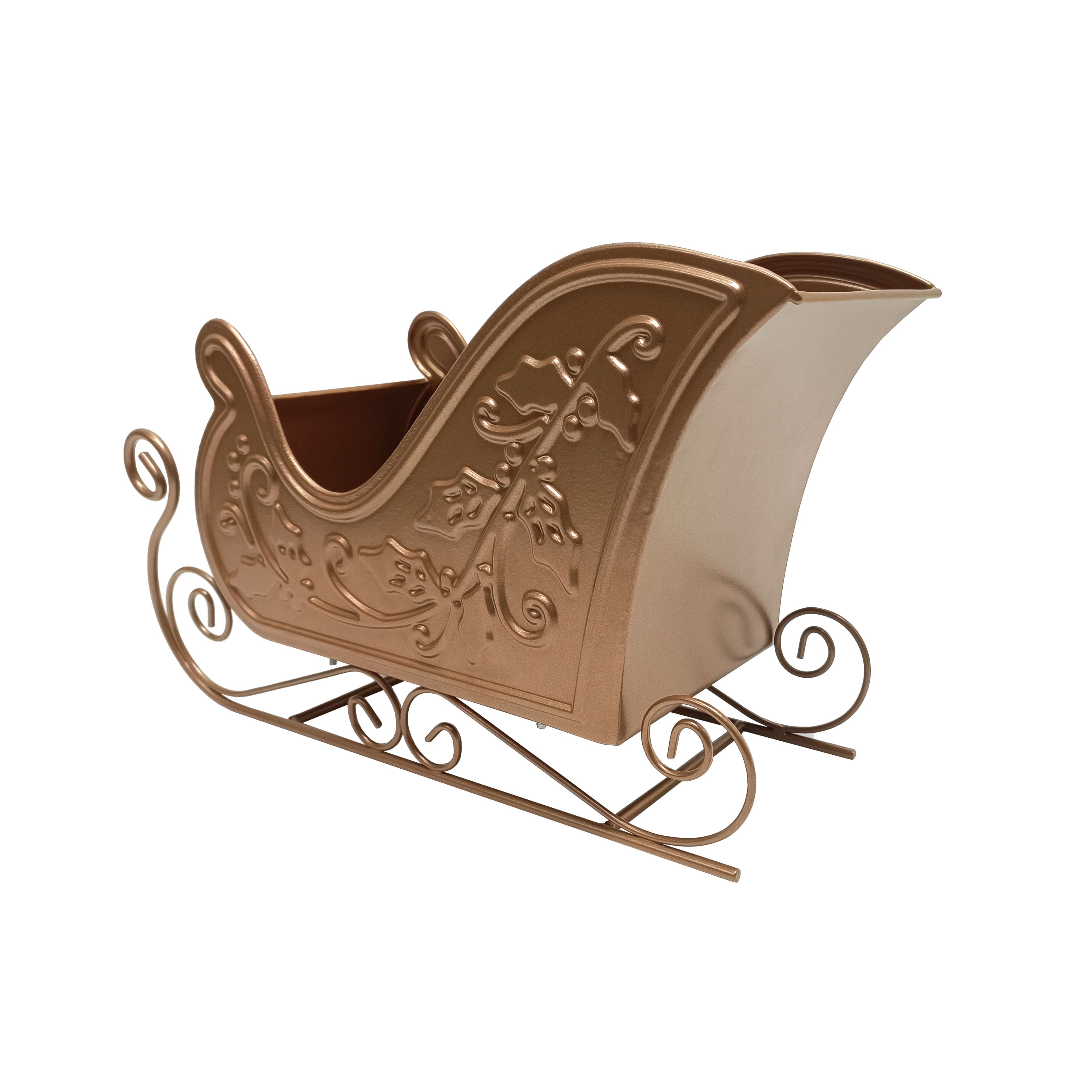 12.25&#x22; Gingerbread Metal Sled by Ashland&#xAE;