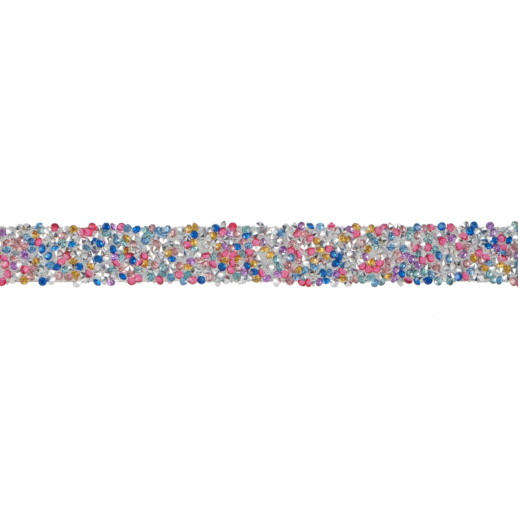 9/16&#x22; Multicolor Rhinestone Trim by Celebrate It&#xAE; Fashion Mode