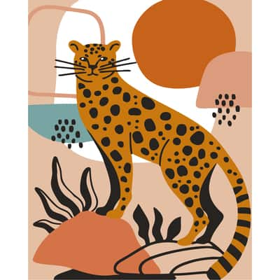 Cheetah Paint-by-Number Kit by Artist's Loft® | Michaels