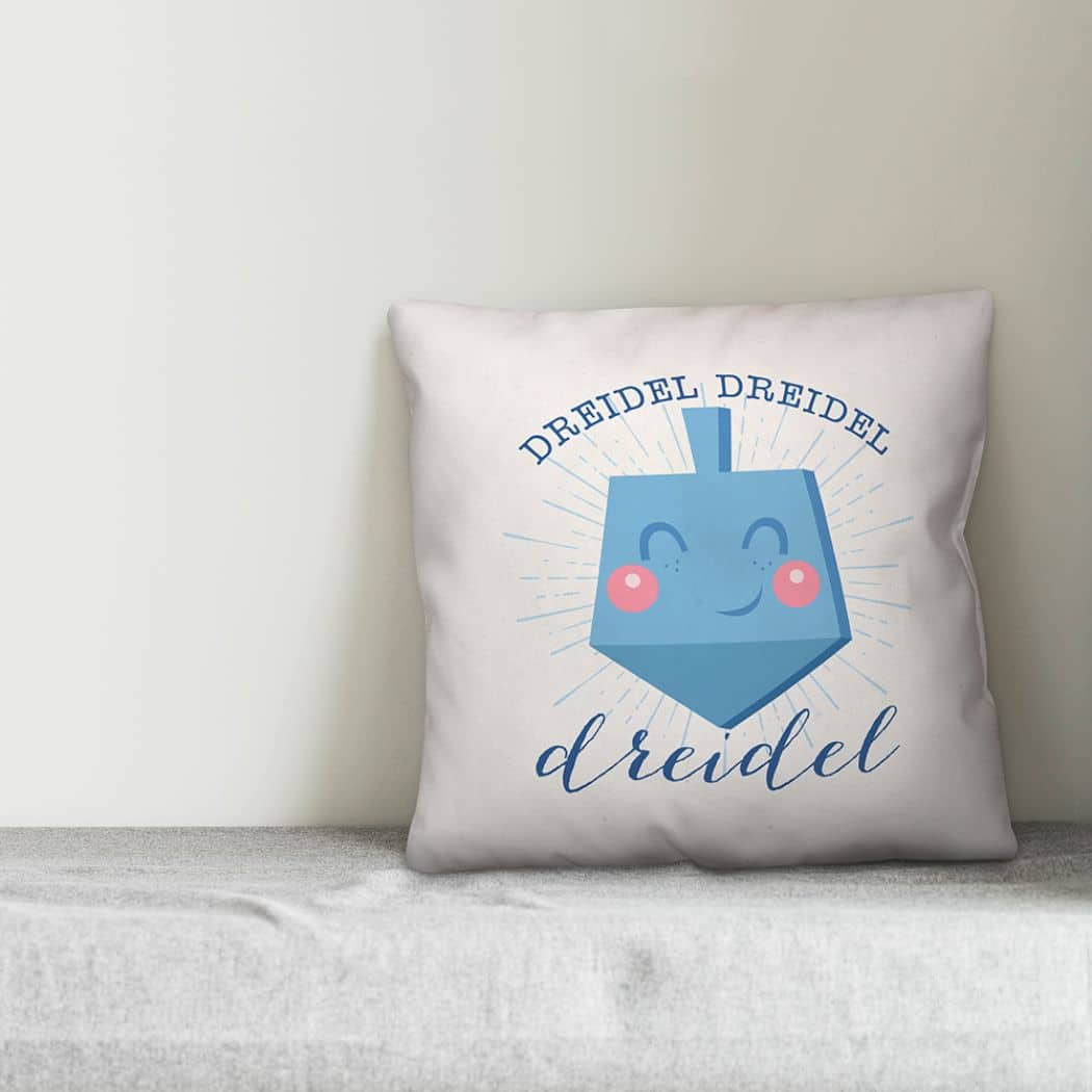 Dreidel Dreidel Dreidel 18x18 Spun Poly Pillow