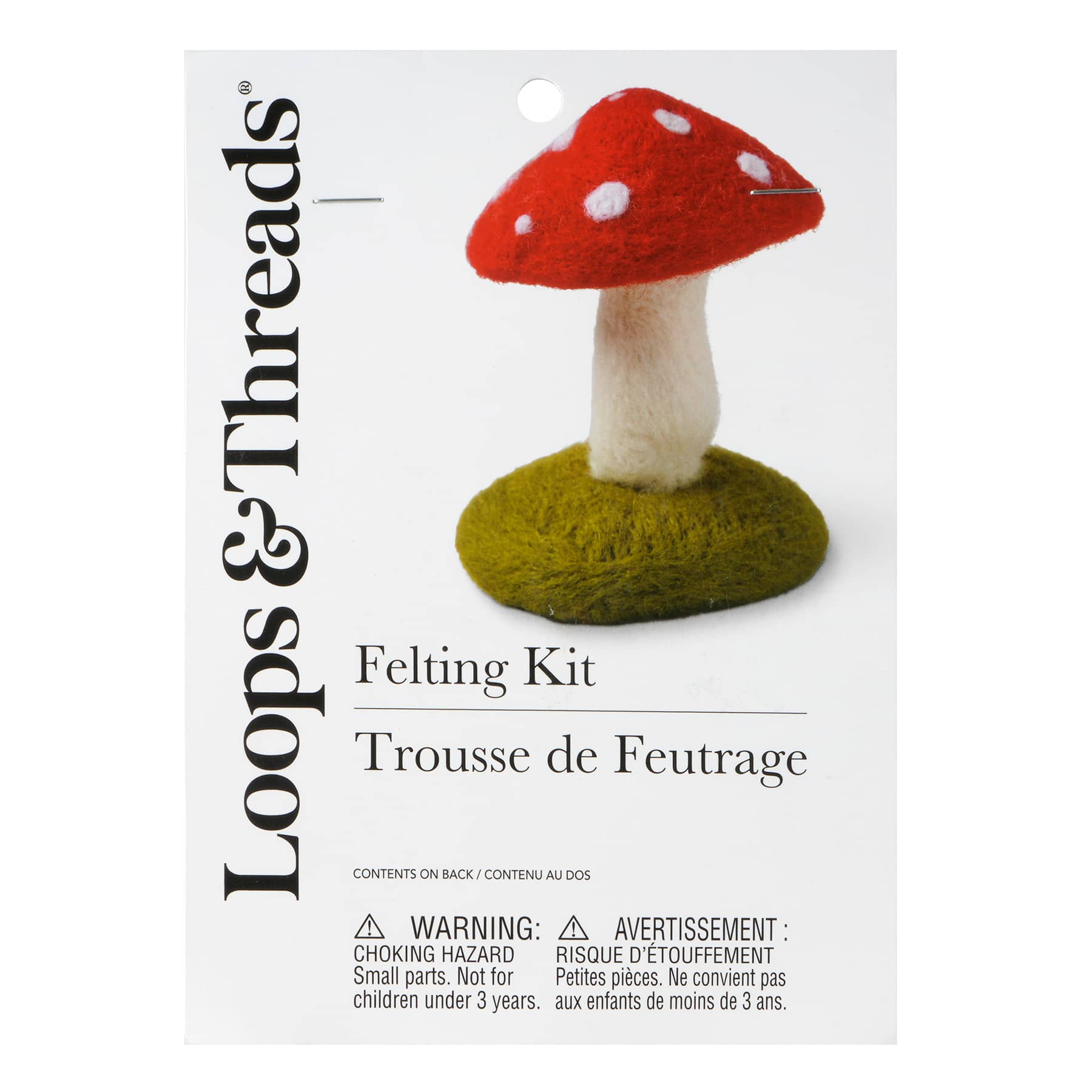 Mushroom Felting Kit by Loops & Threads®