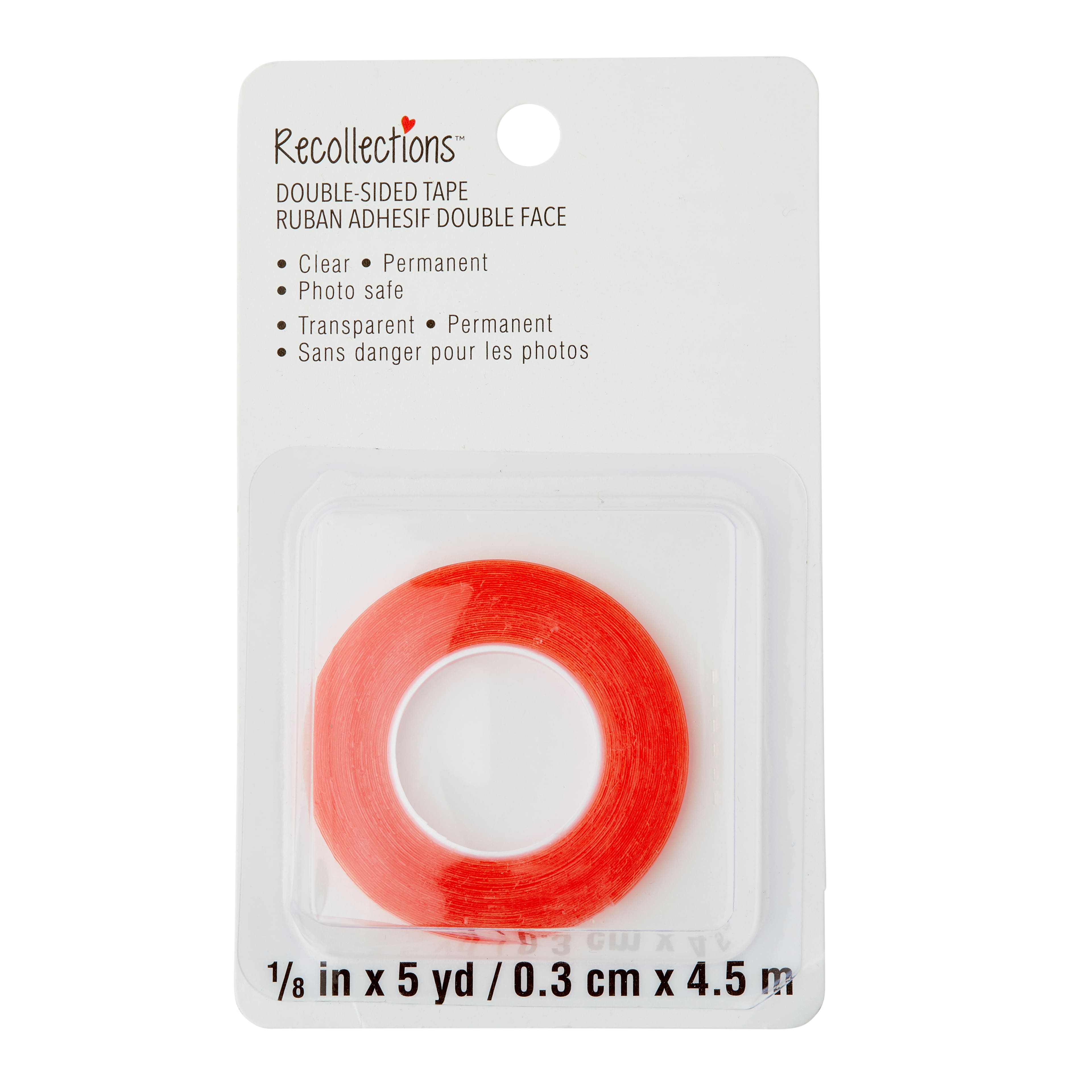 Glue Point 12mm, 2 Sided Adhesive Tape for Crafts, 1 Roll/100 pcs - Clear -  Bed Bath & Beyond - 37332347