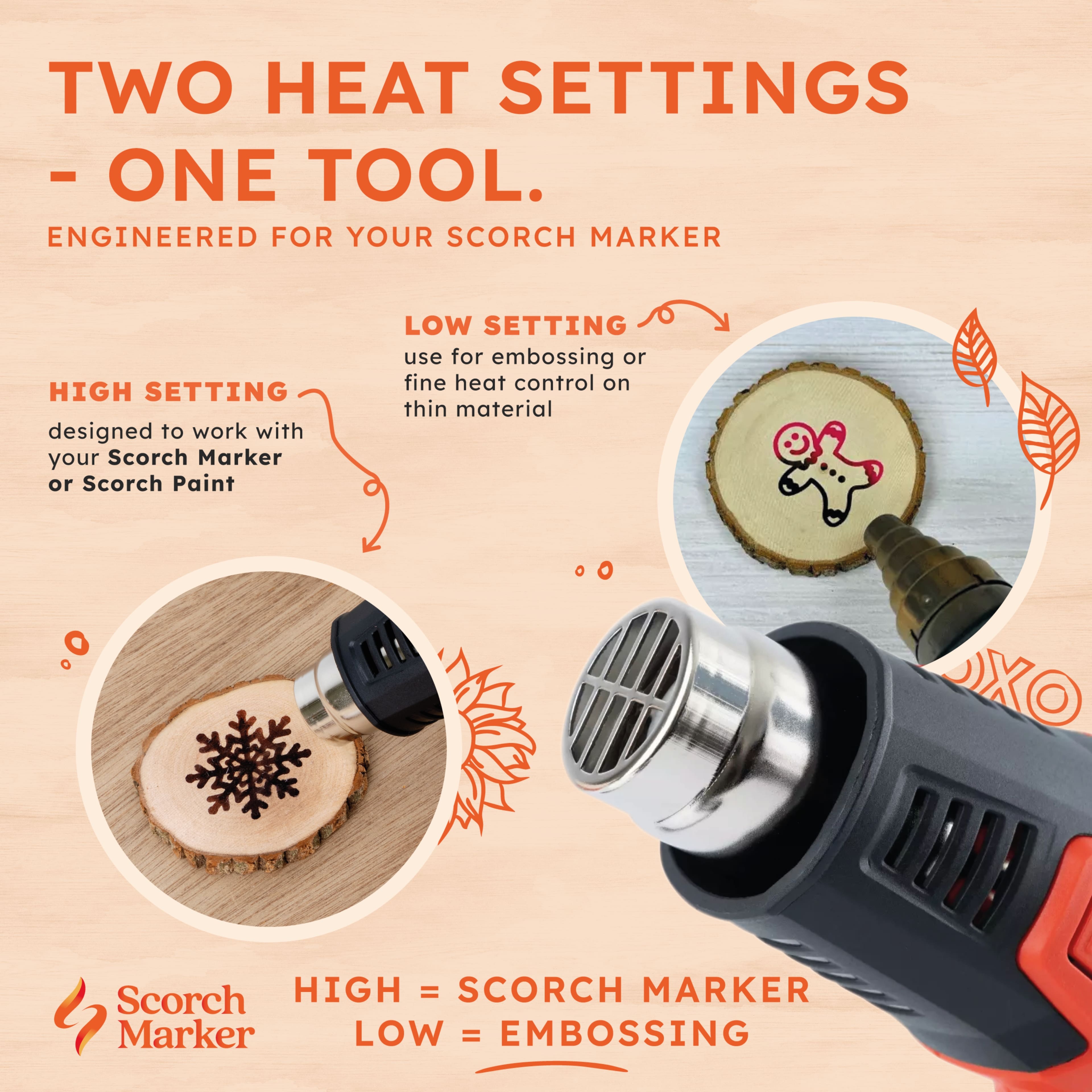 Scorch Marker Heat Gun