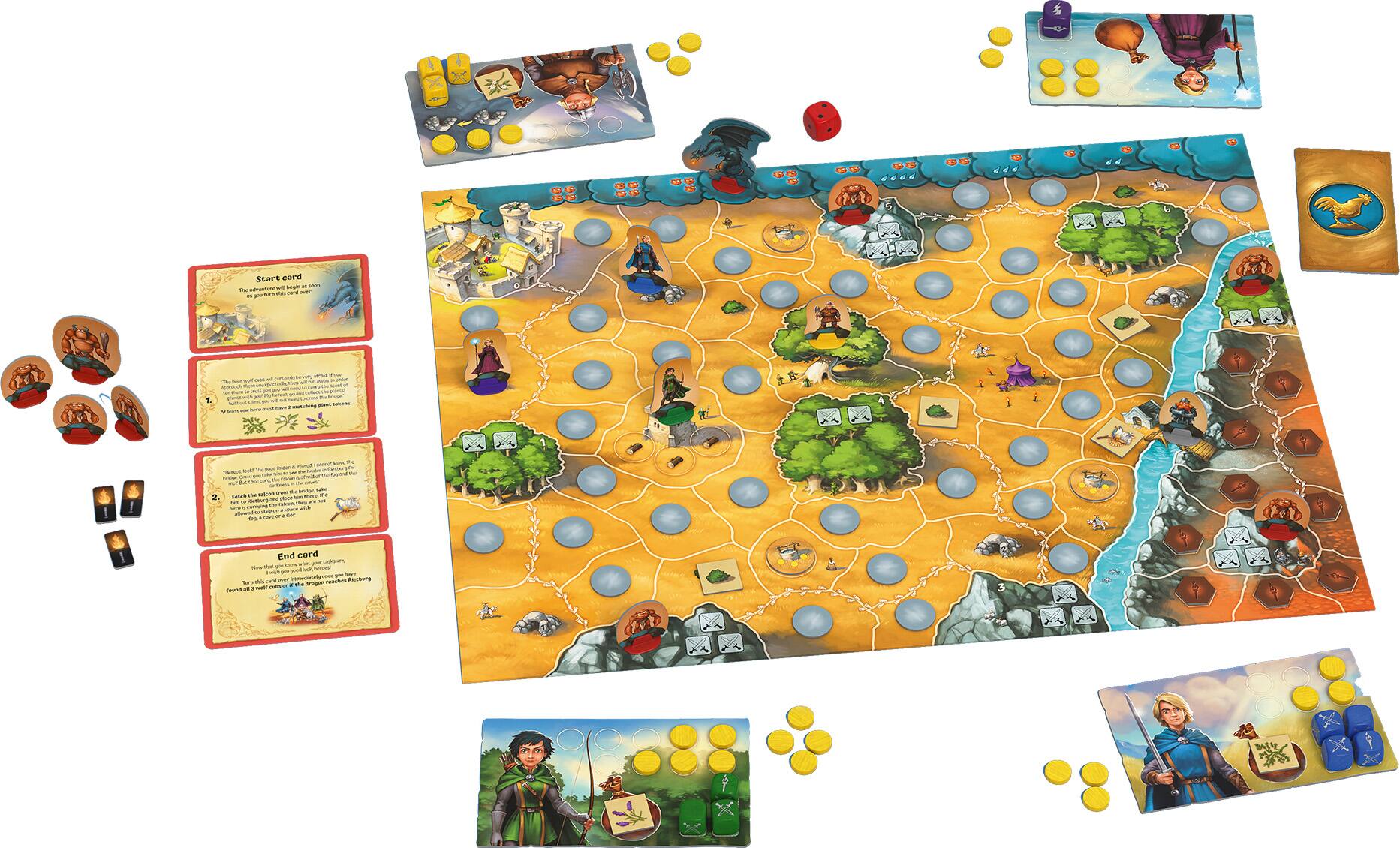 Thames &#x26; Kosmos Legends of Andor: The Family Fantasy Game