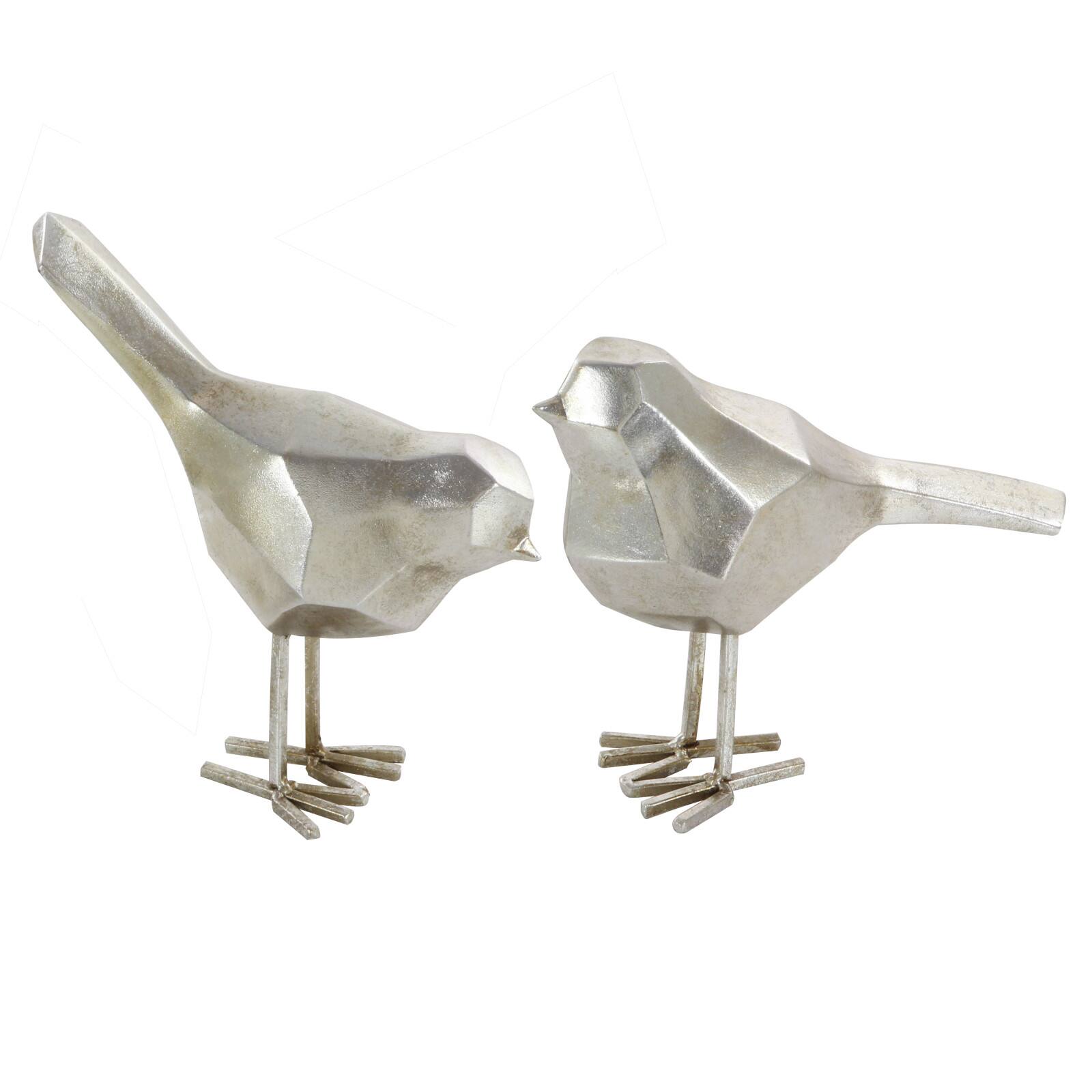 CosmoLiving by Cosmopolitan Modern Polystone Bird Sculpture Set