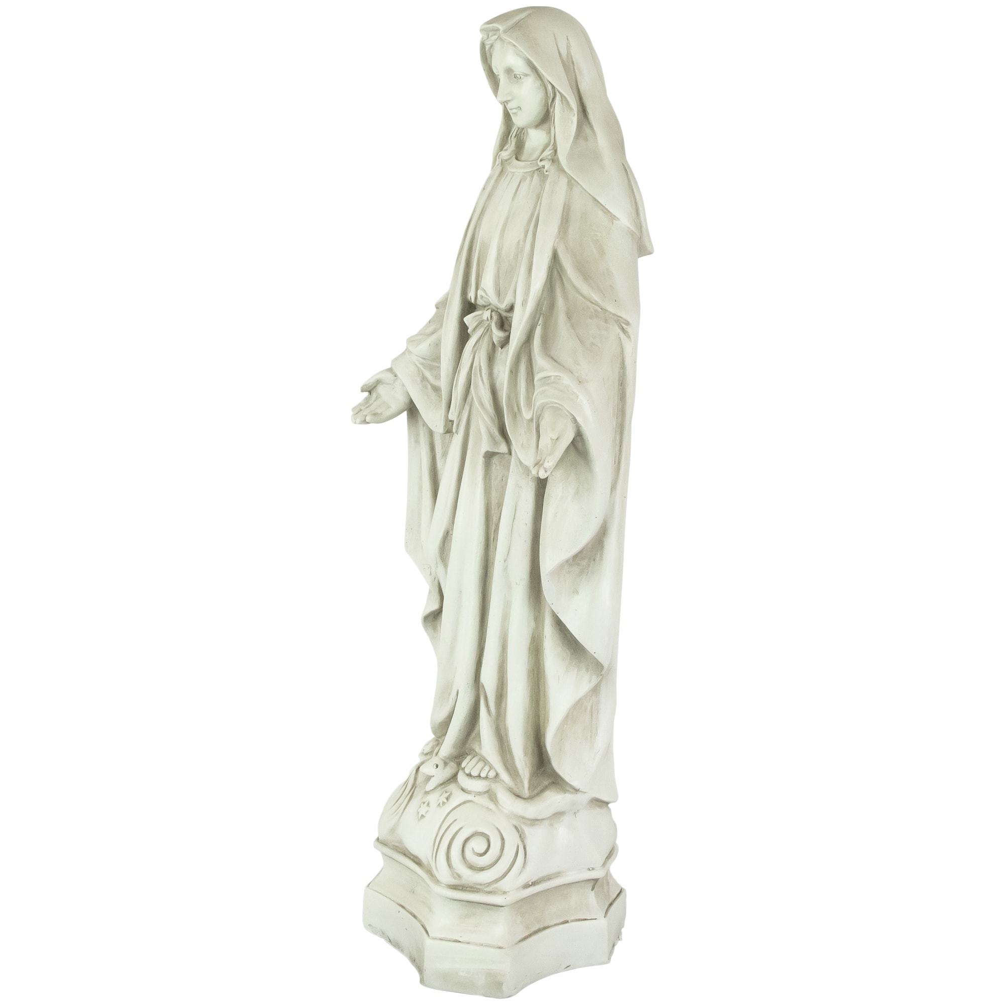 28.25&#x22; Religious Standing Virgin Mary Outdoor Garden Statue