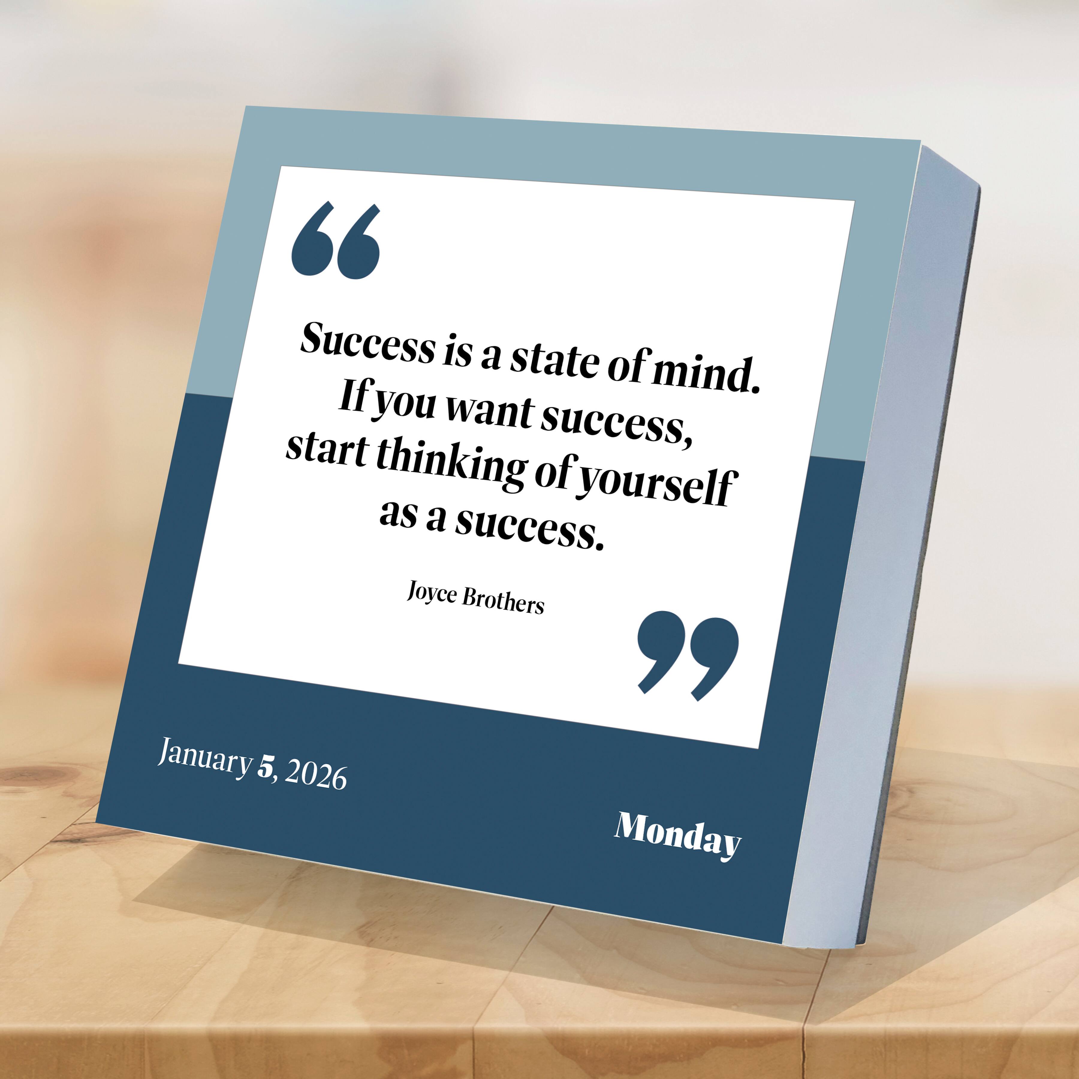 2026 Inspire Daily Desktop Calendar