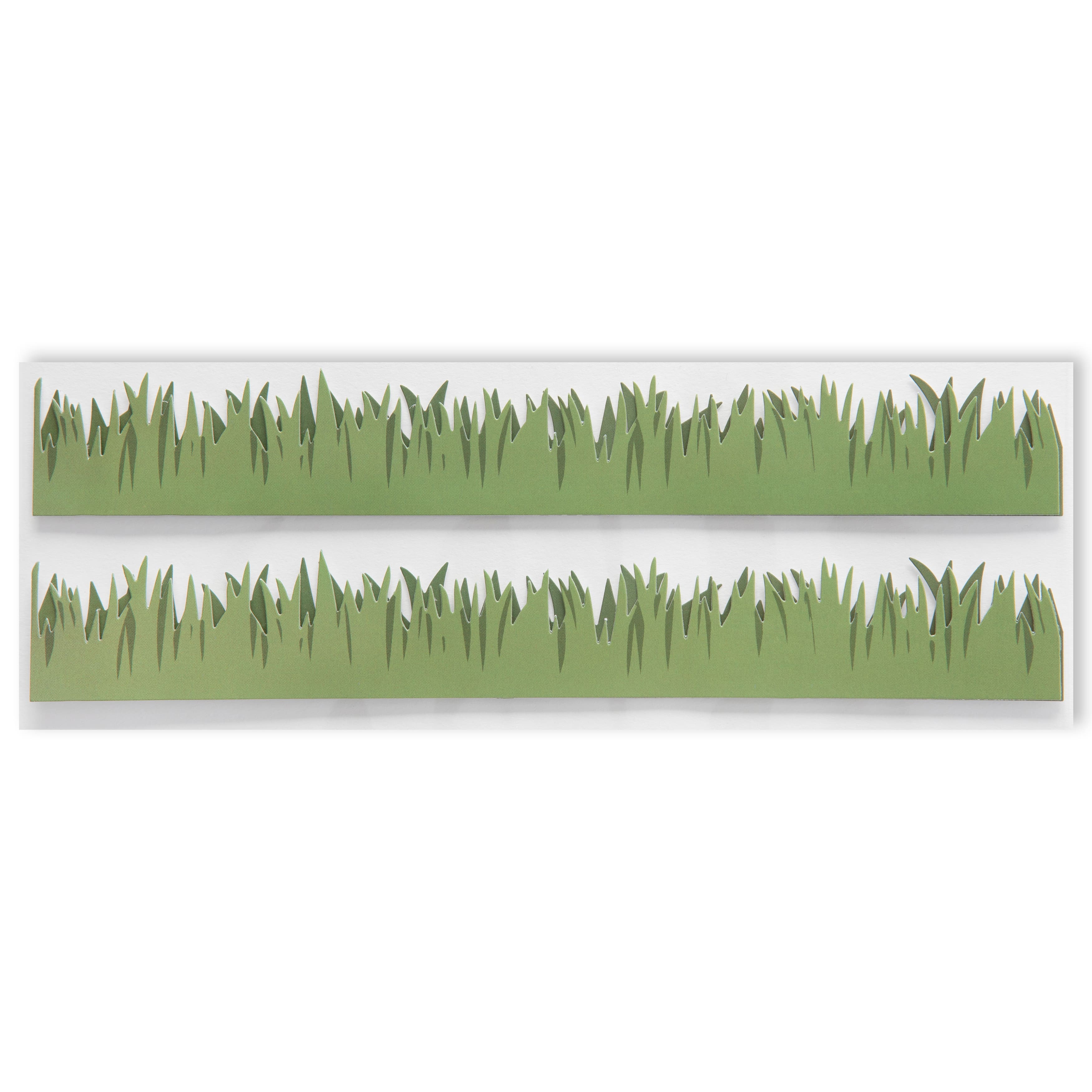 12 Packs: 2 ct. (24 total) Grass Border Stickers by Recollections&#x2122;