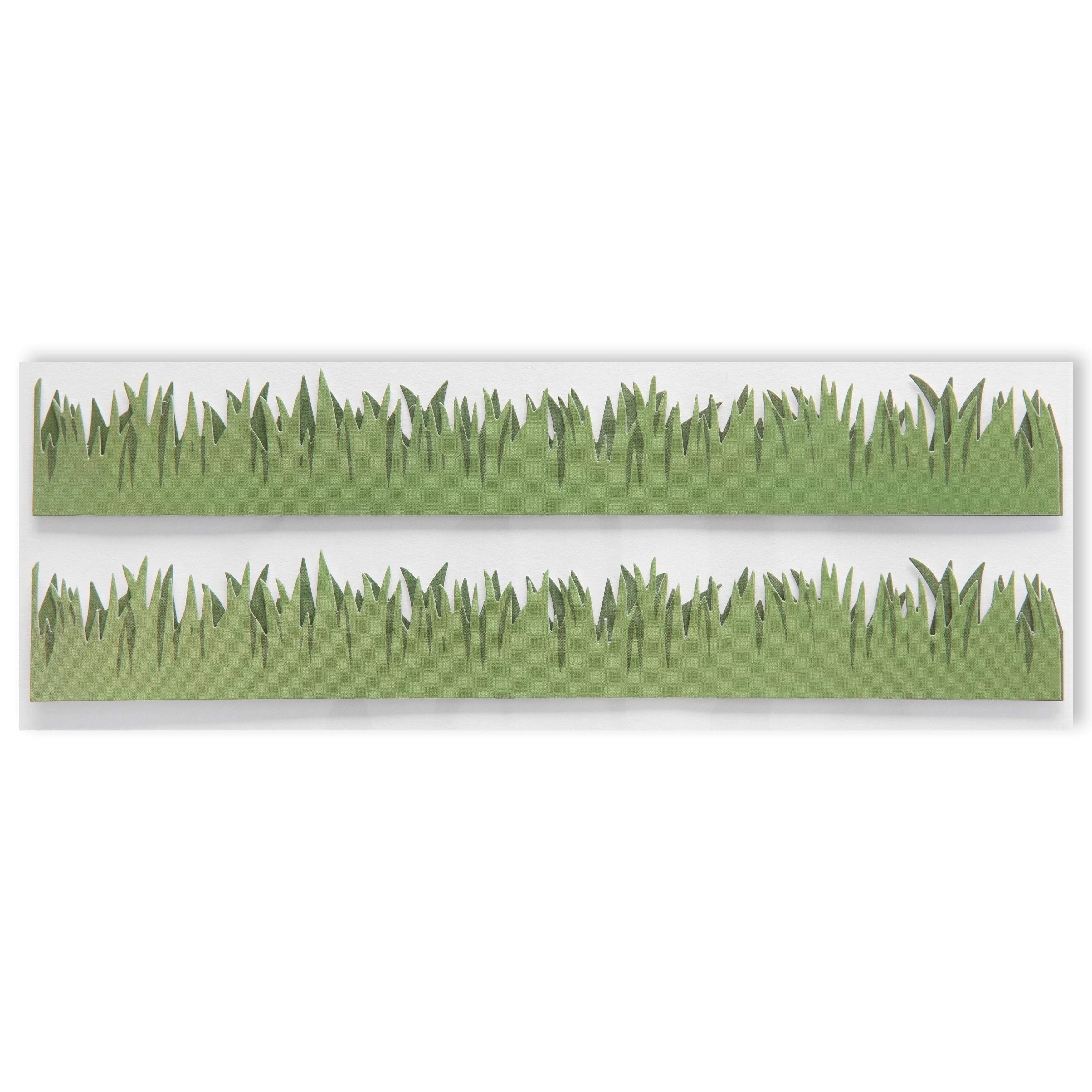 12 Packs: 2 ct. (24 total) Grass Border Stickers by Recollections™