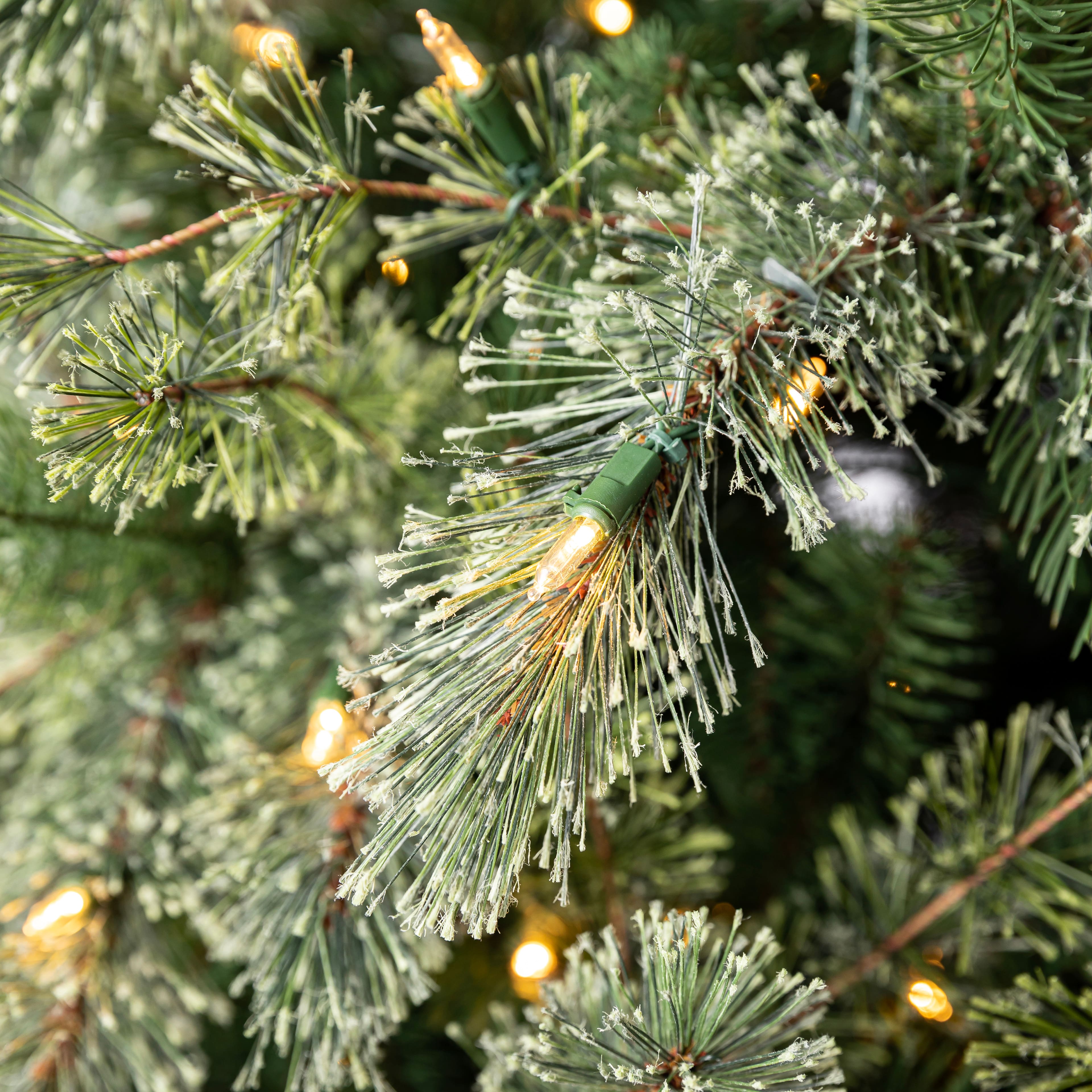 9ft. Pre-Lit Jackson Fir Artificial Christmas Tree, Warm White LED Lights by Ashland&#xAE;