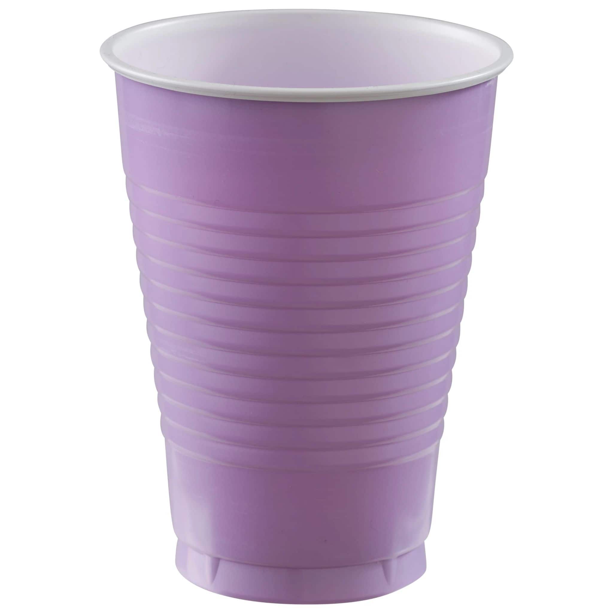 Purple Plastic 12 oz Cups #2255520707
